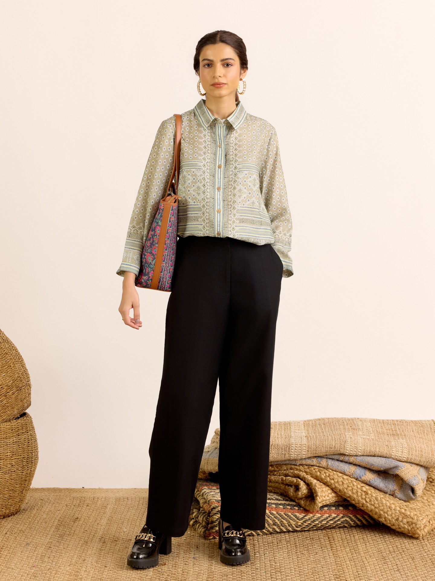 Grey Maya Shirt