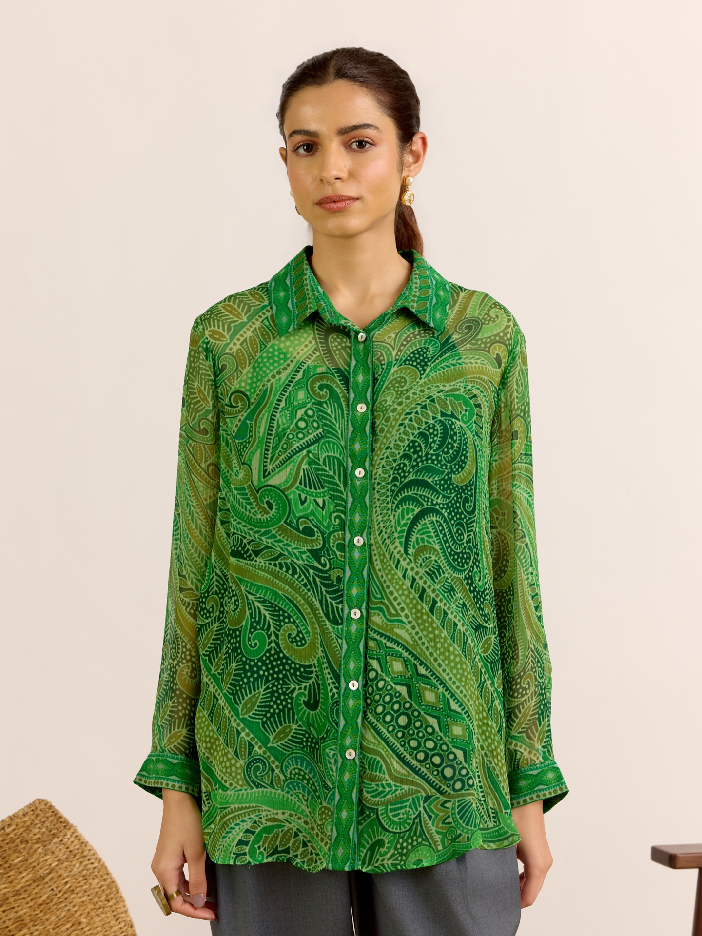 Green Perch Shirt