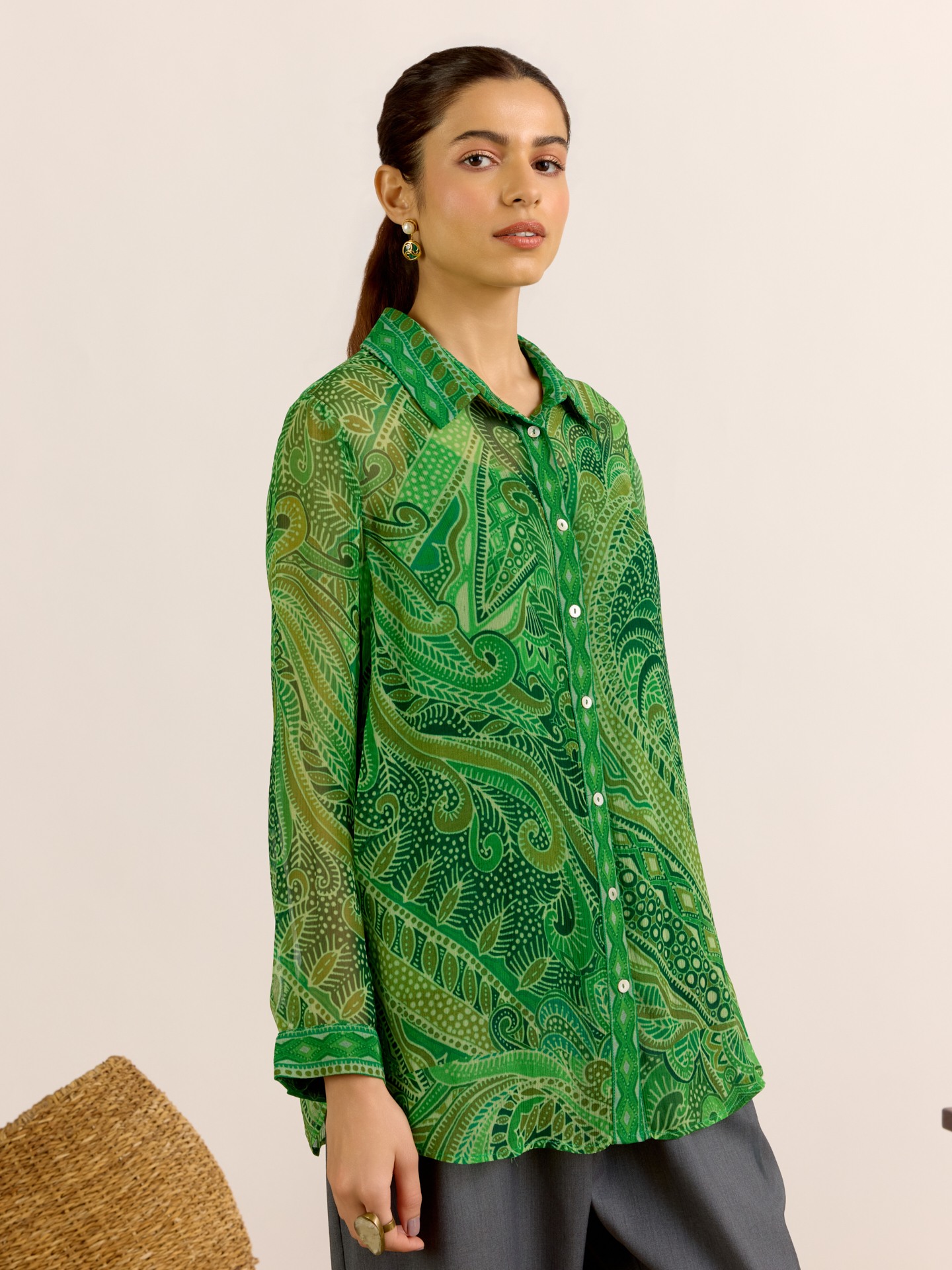 Green Perch Shirt