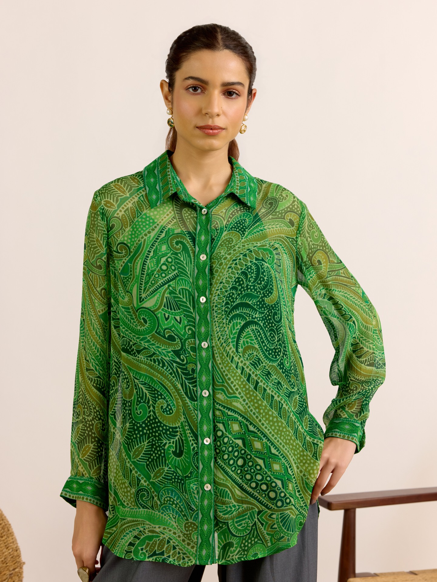 Green Perch Shirt