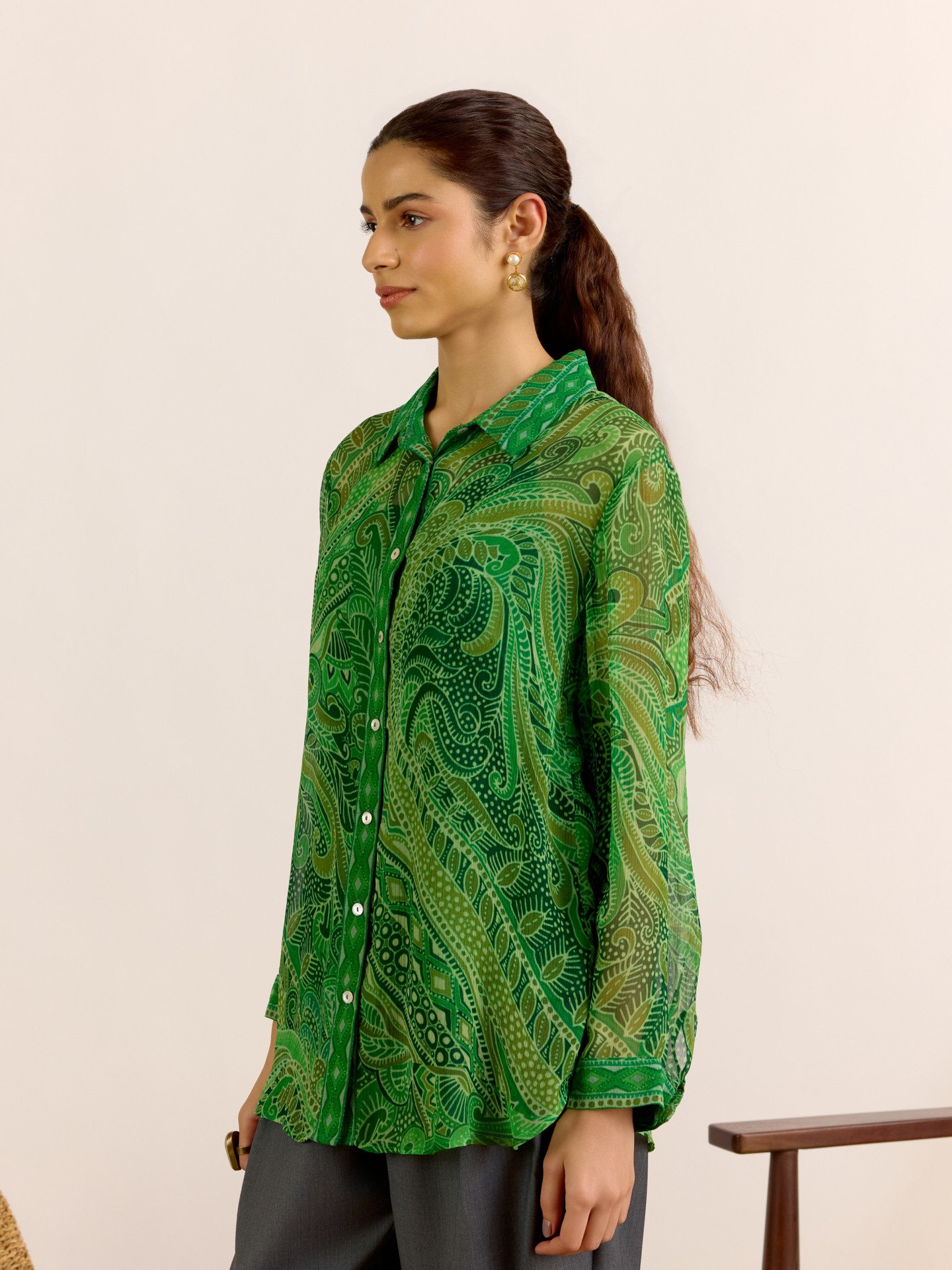 Green Perch Shirt