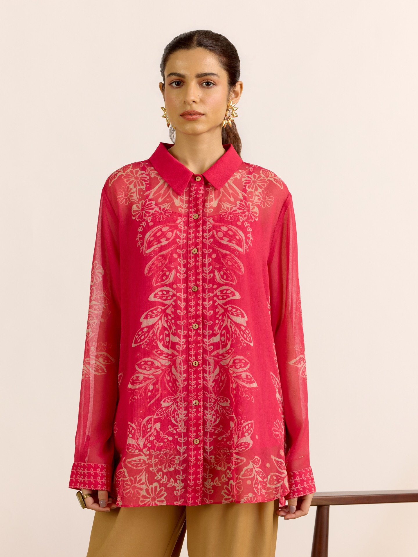 Fushia Elder Flower
 Shirt