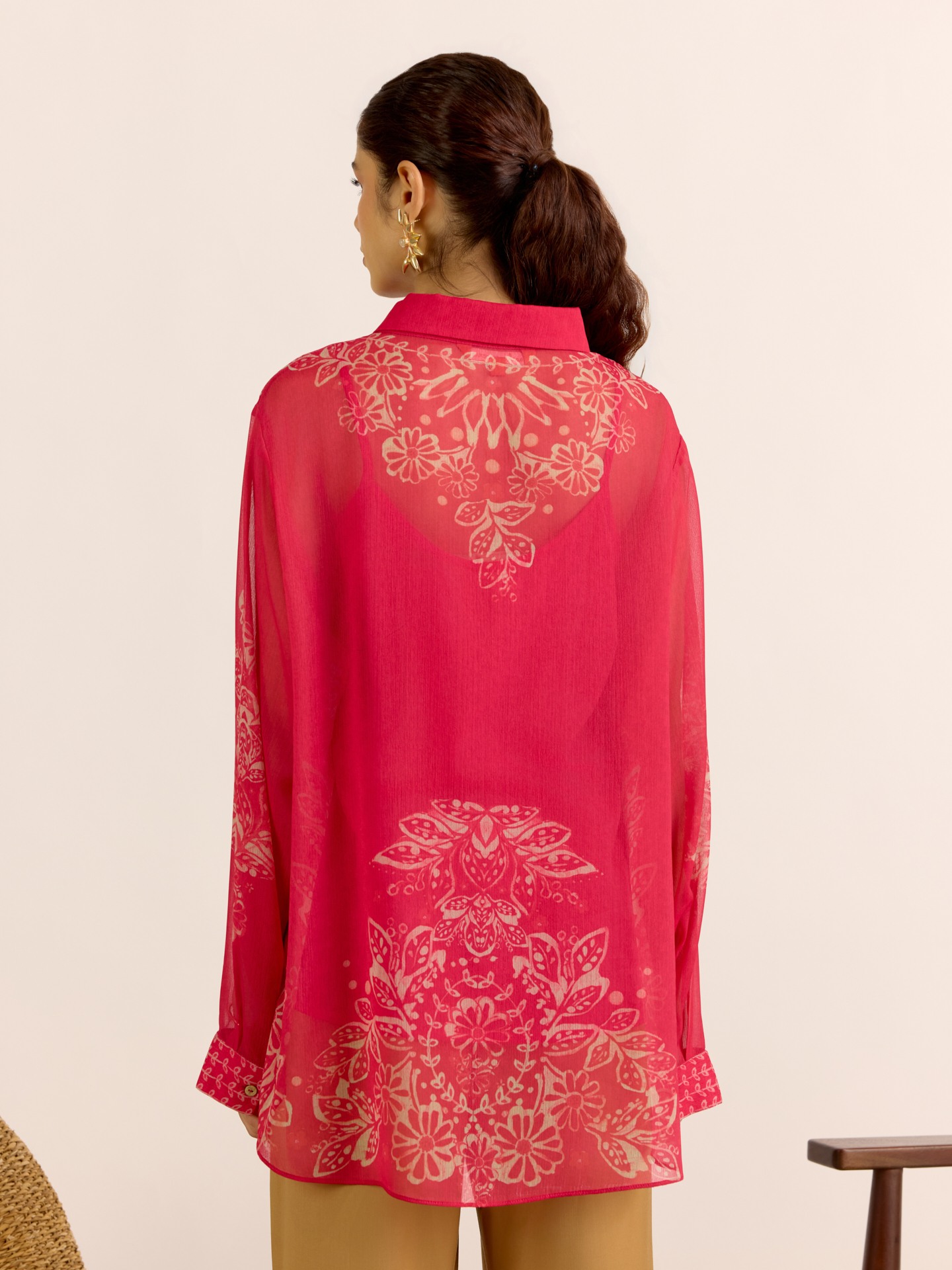 Fushia Elder Flower
 Shirt