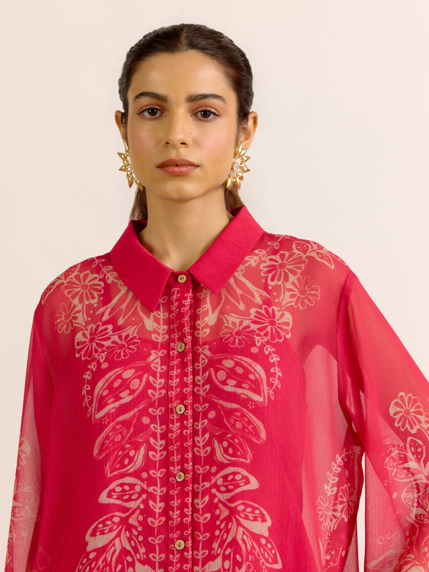 Fushia Elder Flower
 Shirt