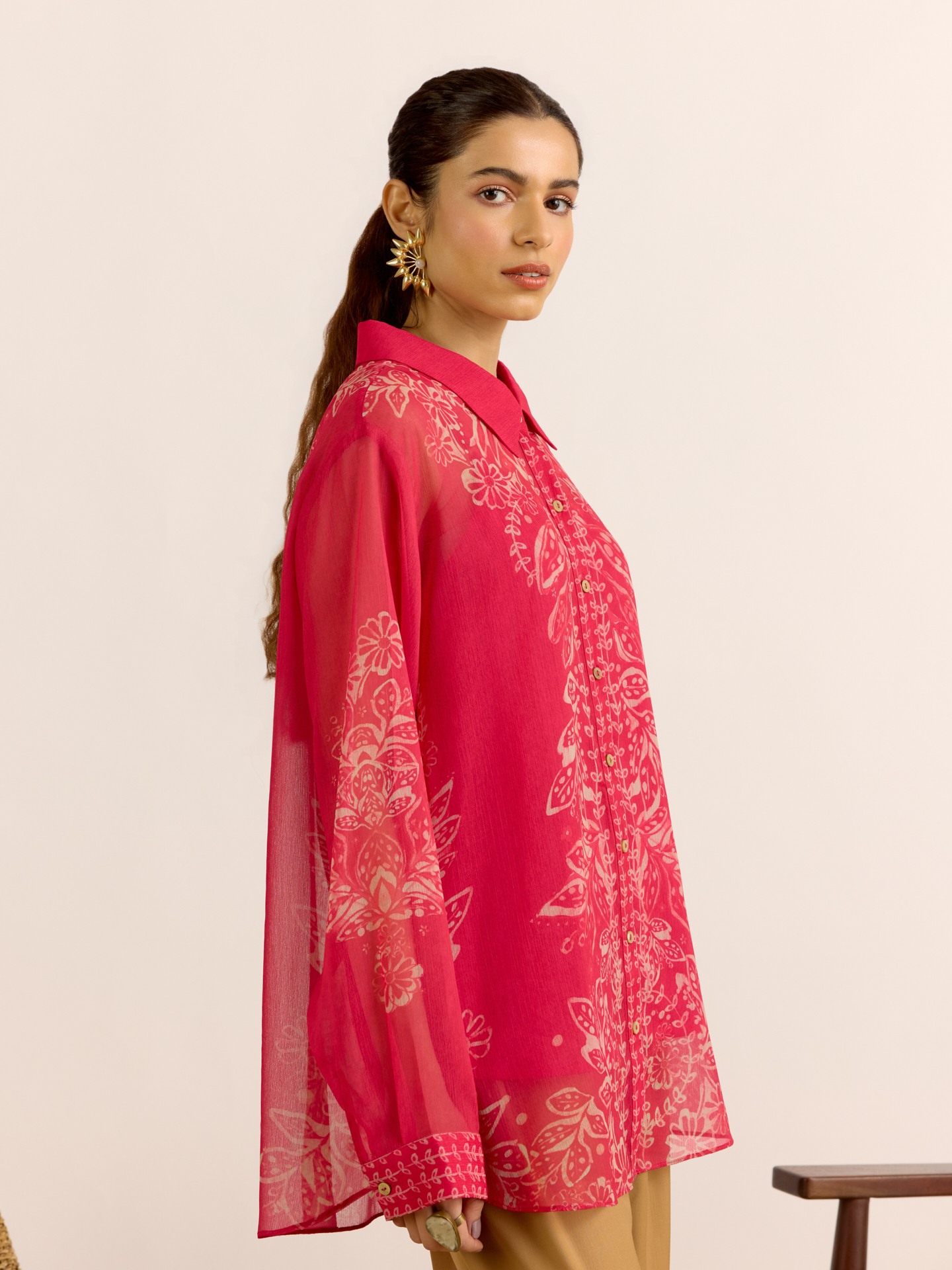 Fushia Elder Flower
 Shirt