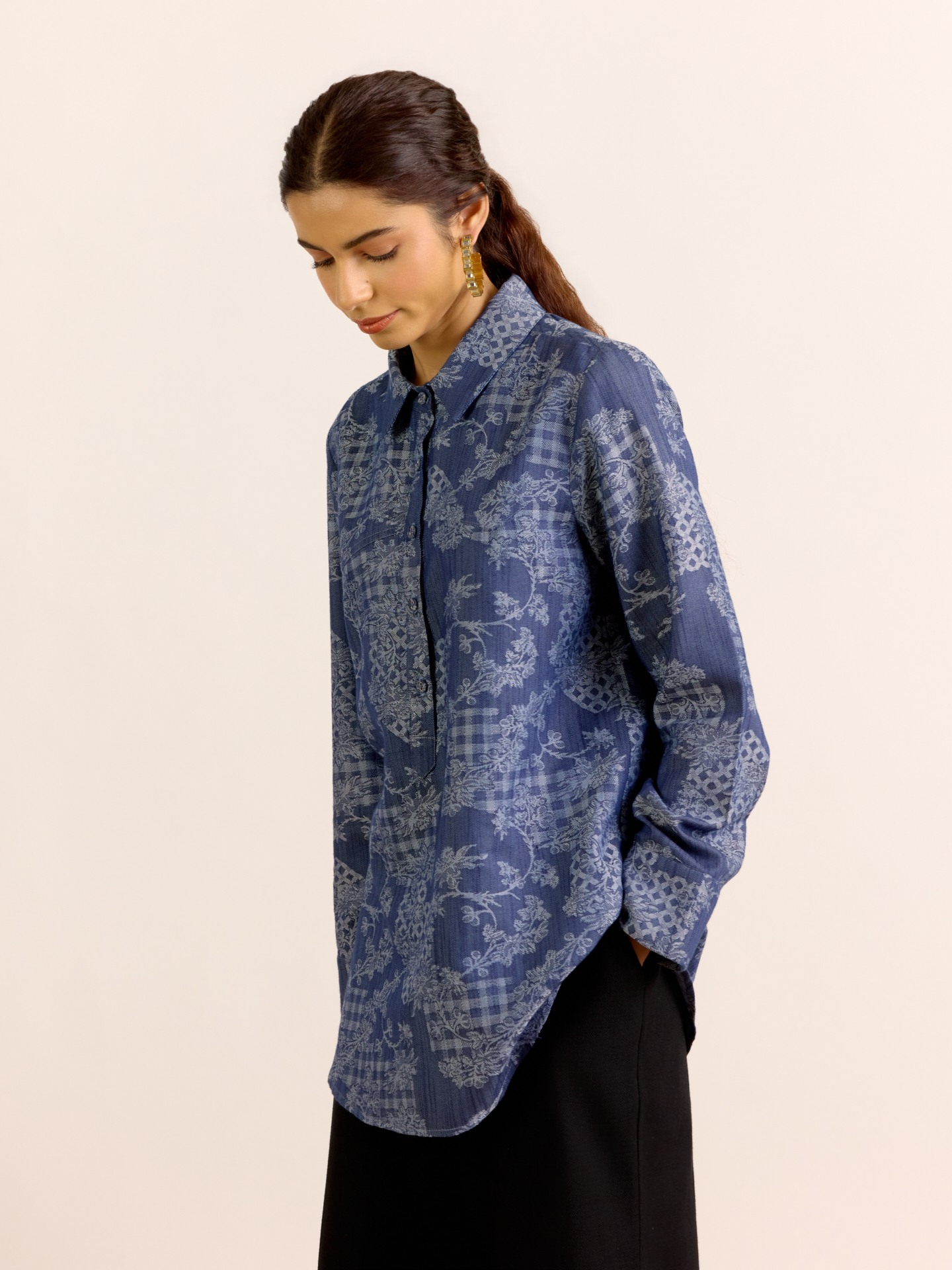 Denim Blue Fiona
 Shirt