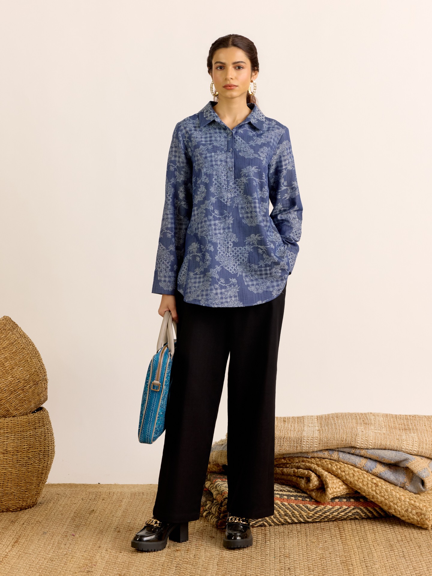 Denim Blue Fiona
 Shirt