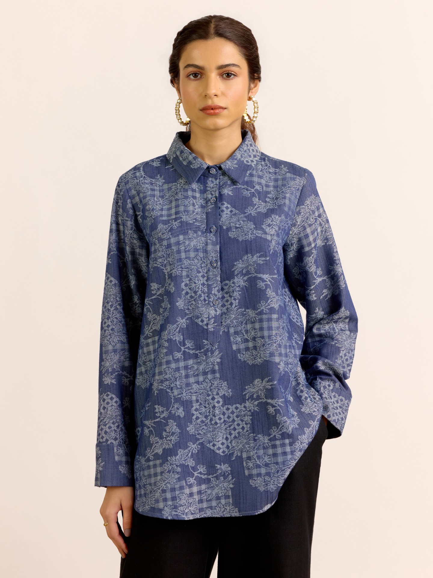 Denim Blue Fiona
 Shirt