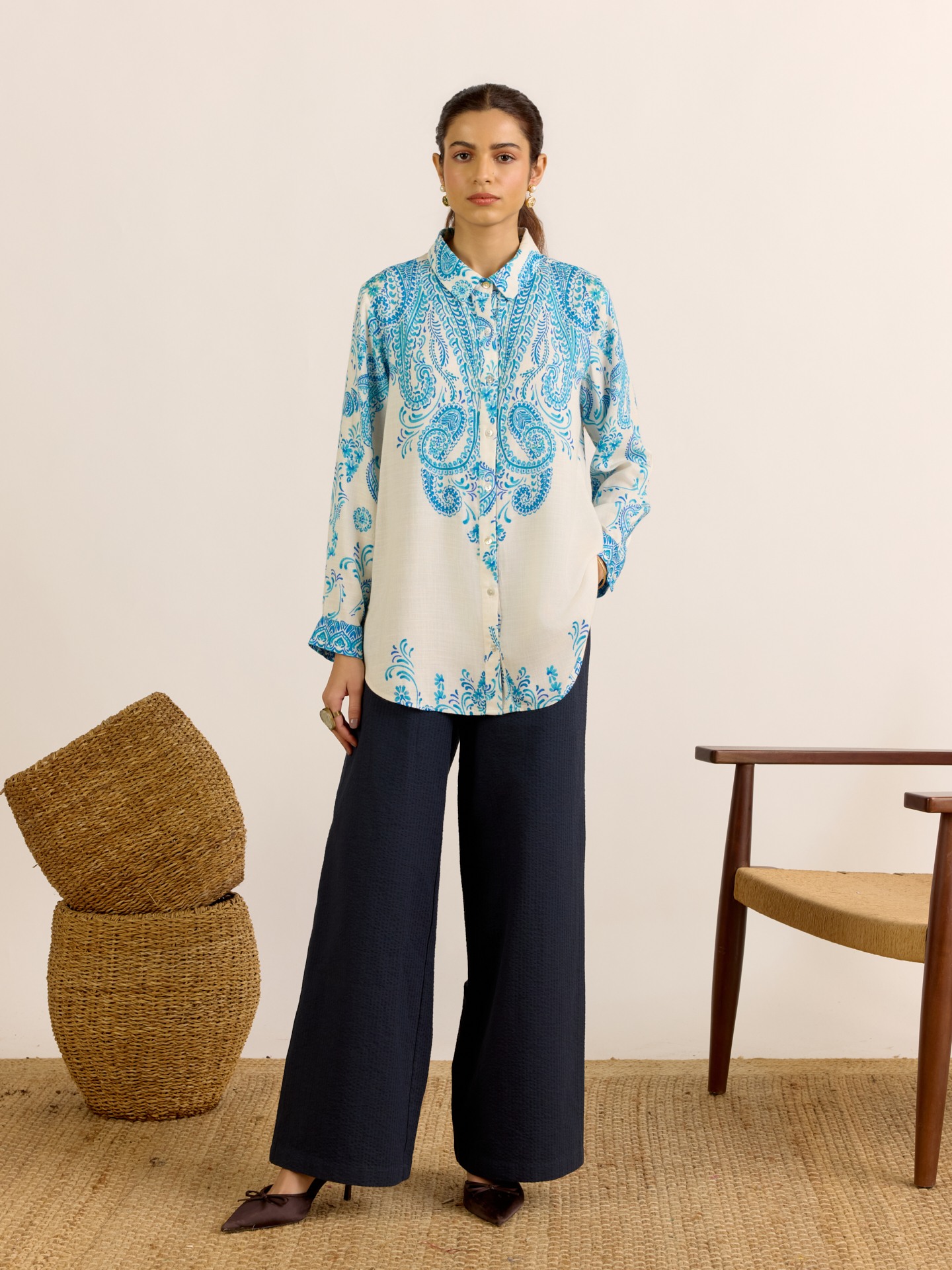 Blue Unnati Shirt