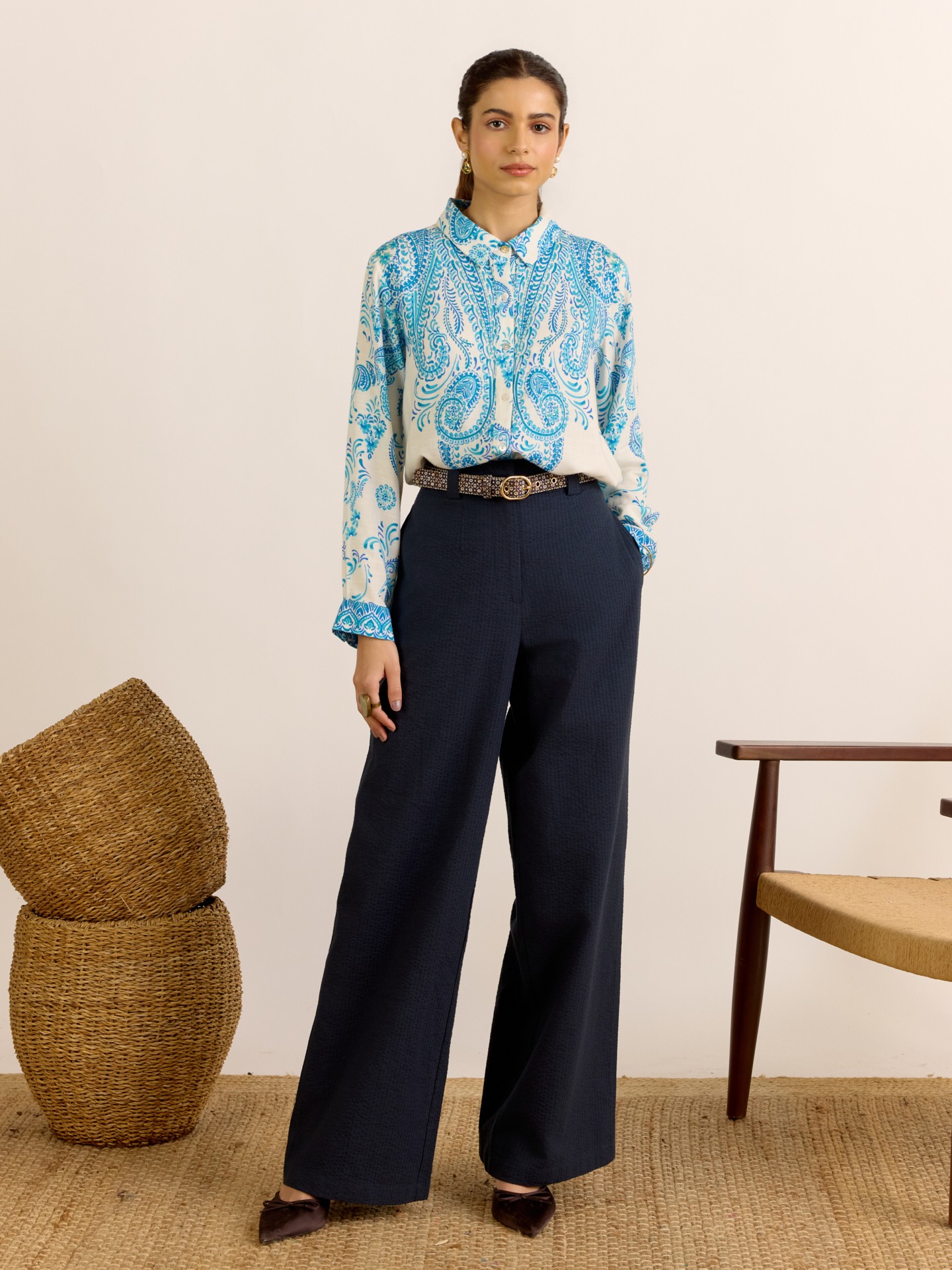 Blue Unnati Shirt