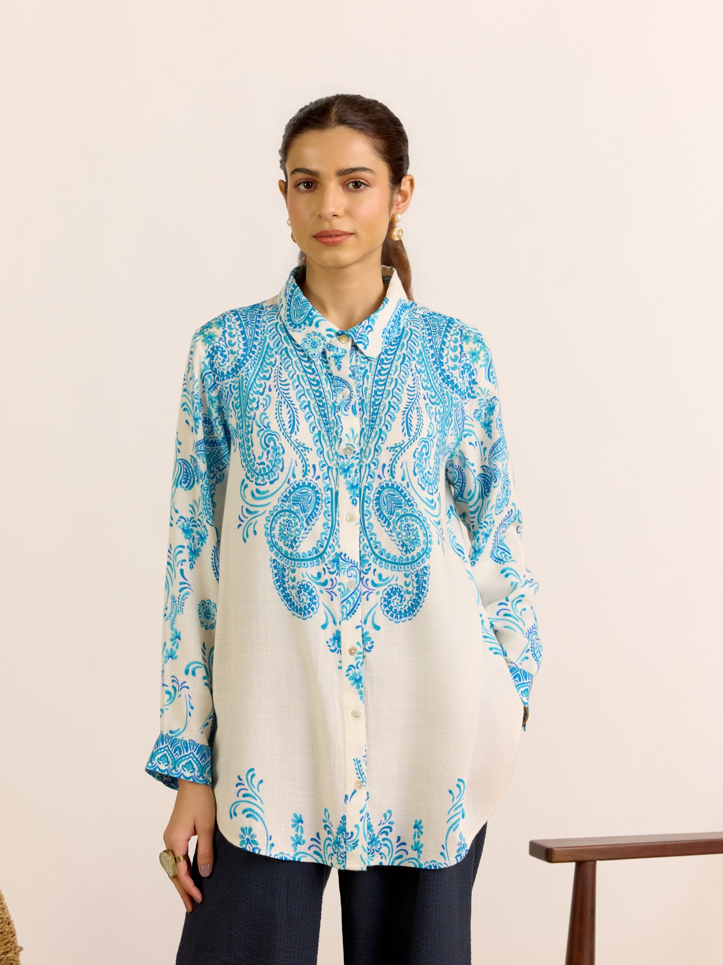 Blue Unnati Shirt