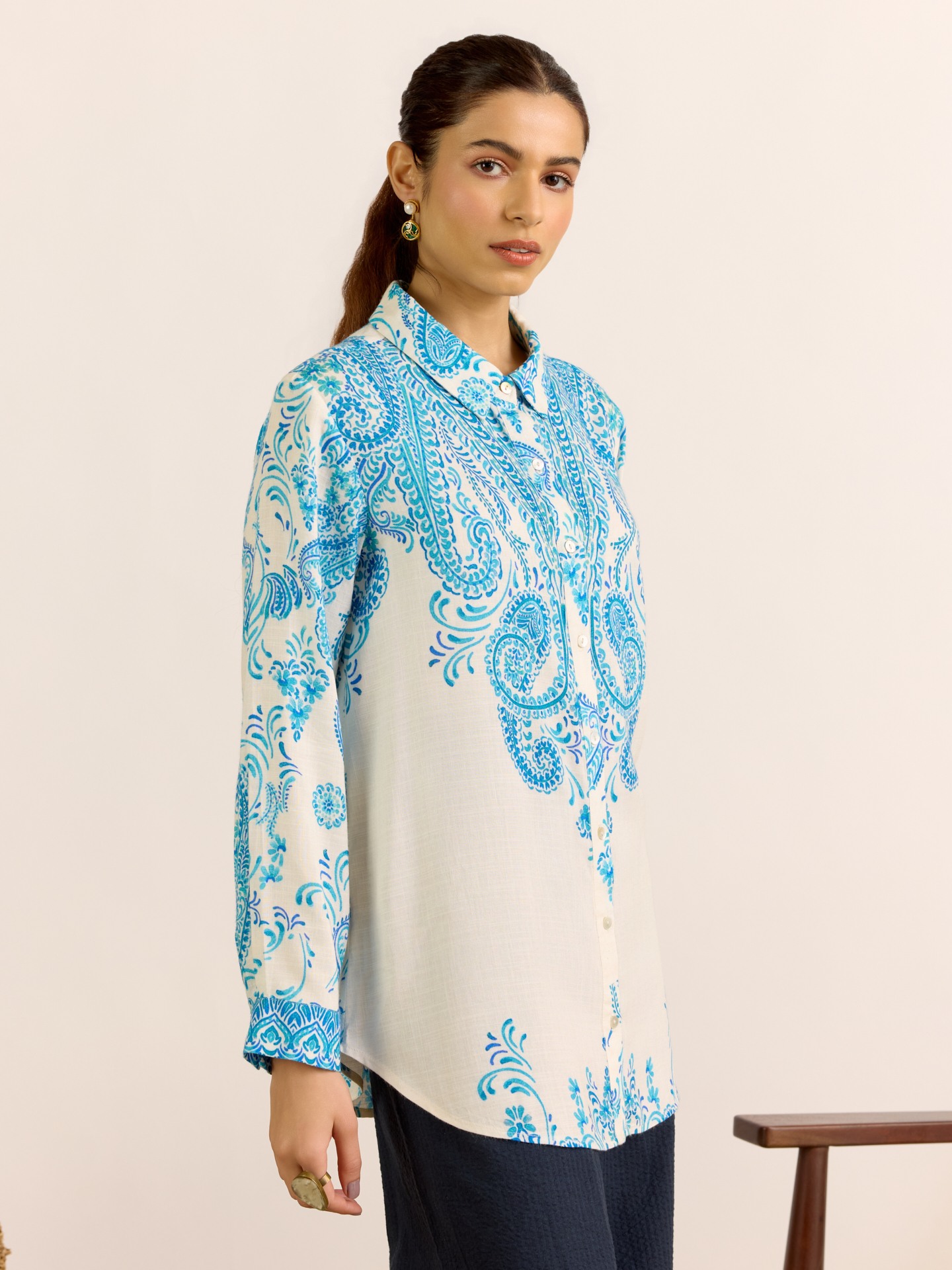 Blue Unnati Shirt