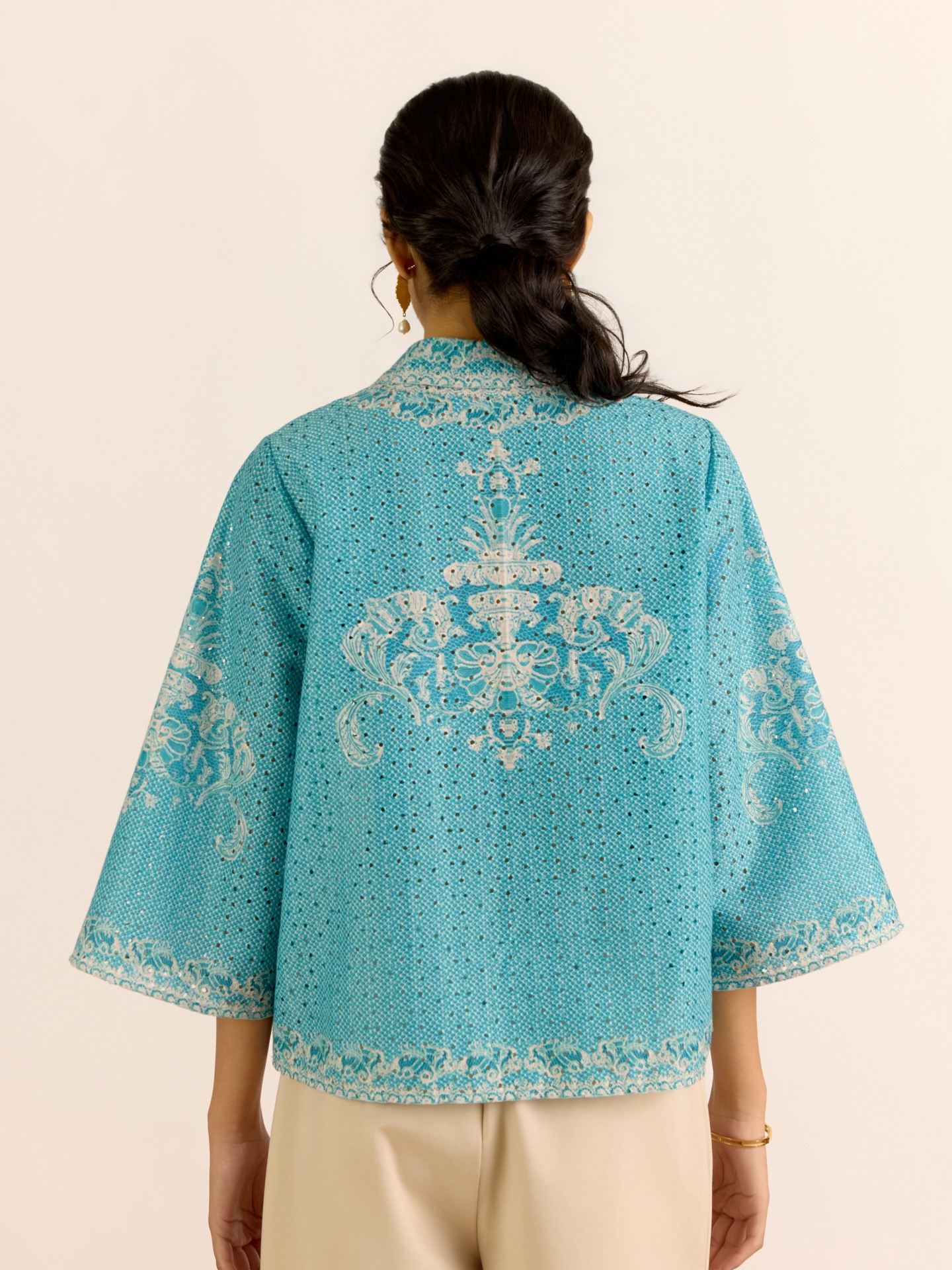 Turquiose Larisa Shirt
