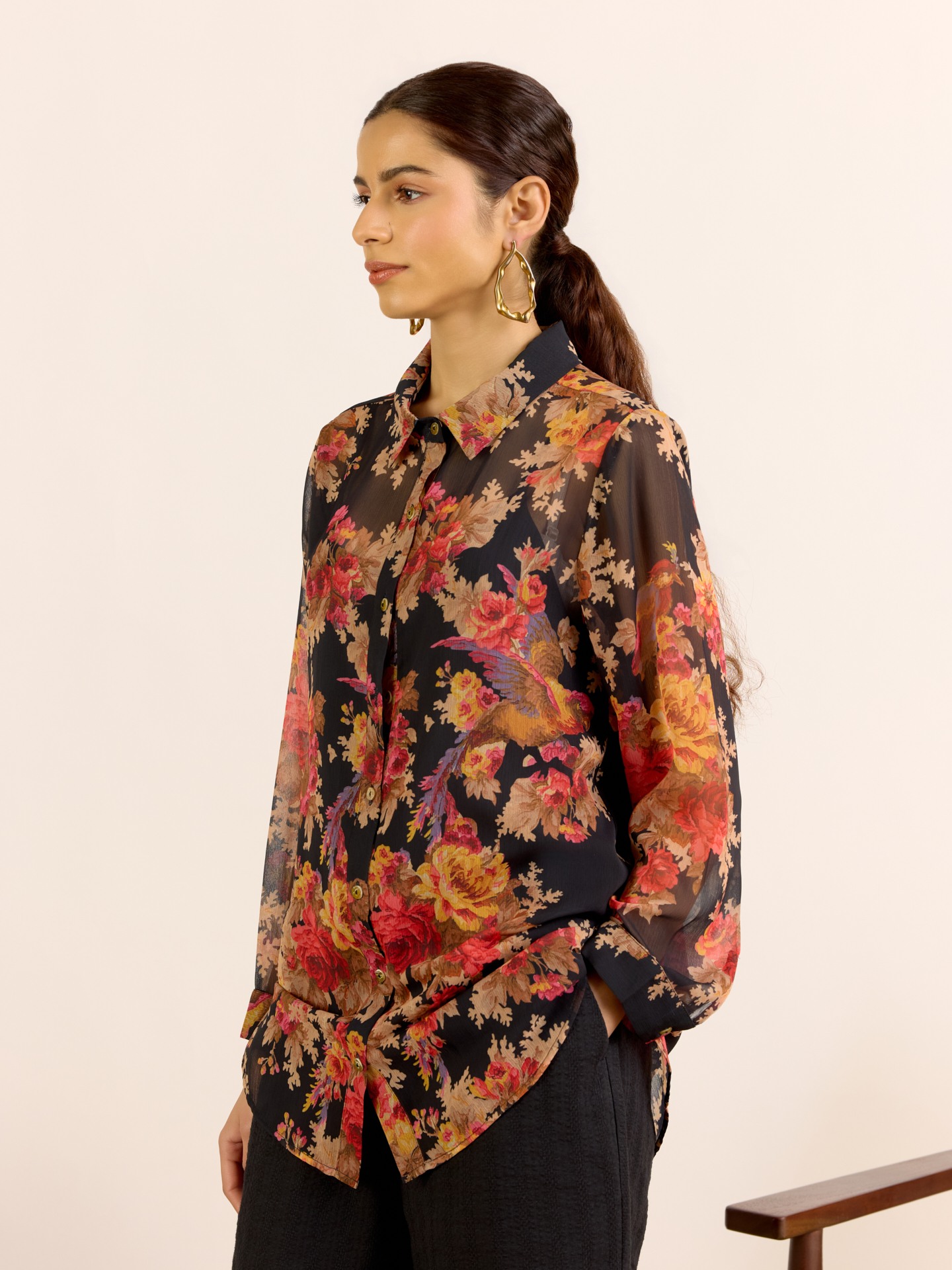 Black Reya Shirt