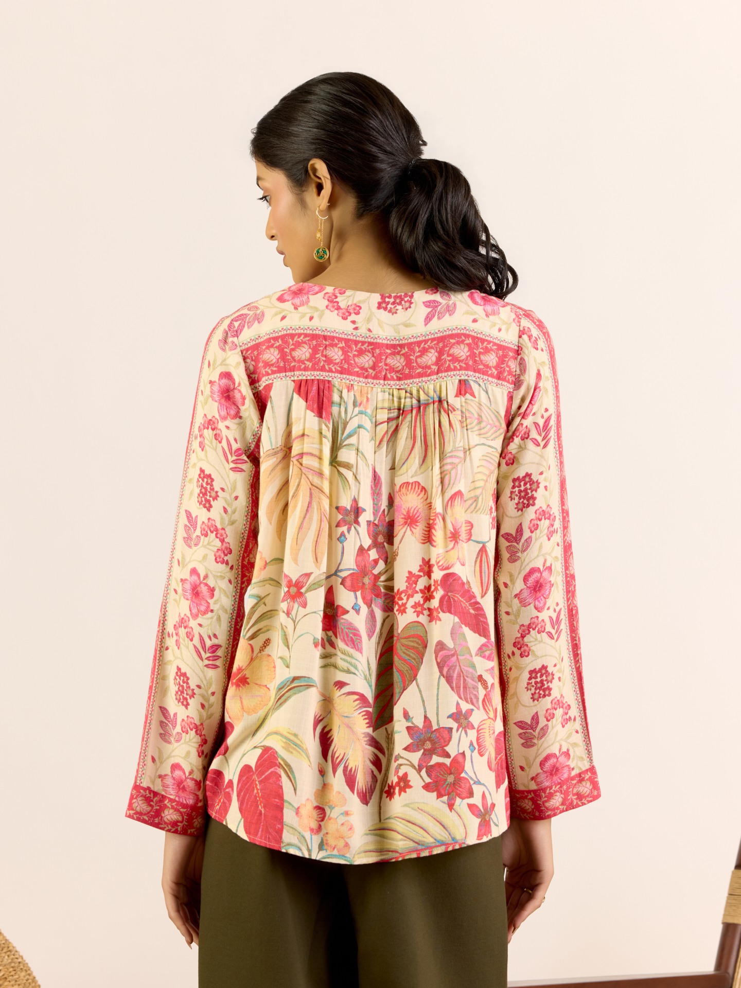 Ecru Aurora Short Top