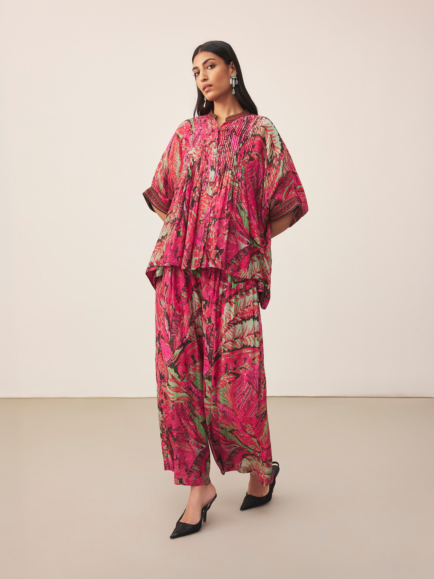 Pink Fiza Cord Set