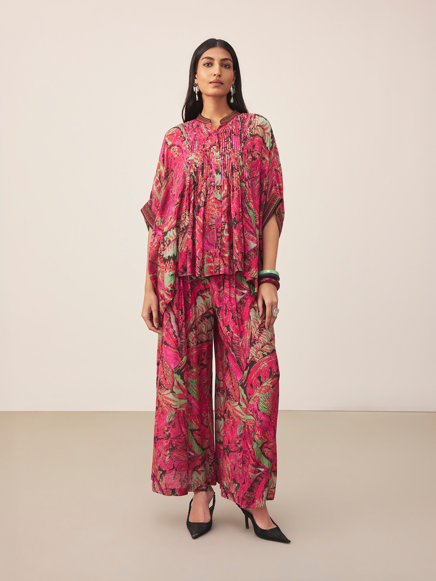 Pink Fiza Cord Set