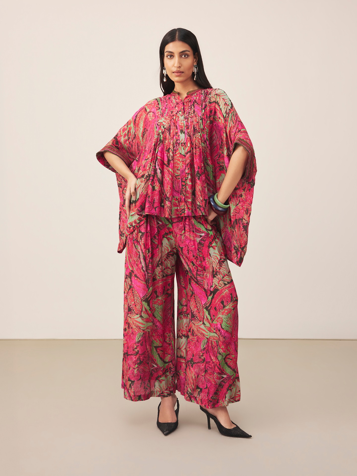Pink Fiza Cord Set