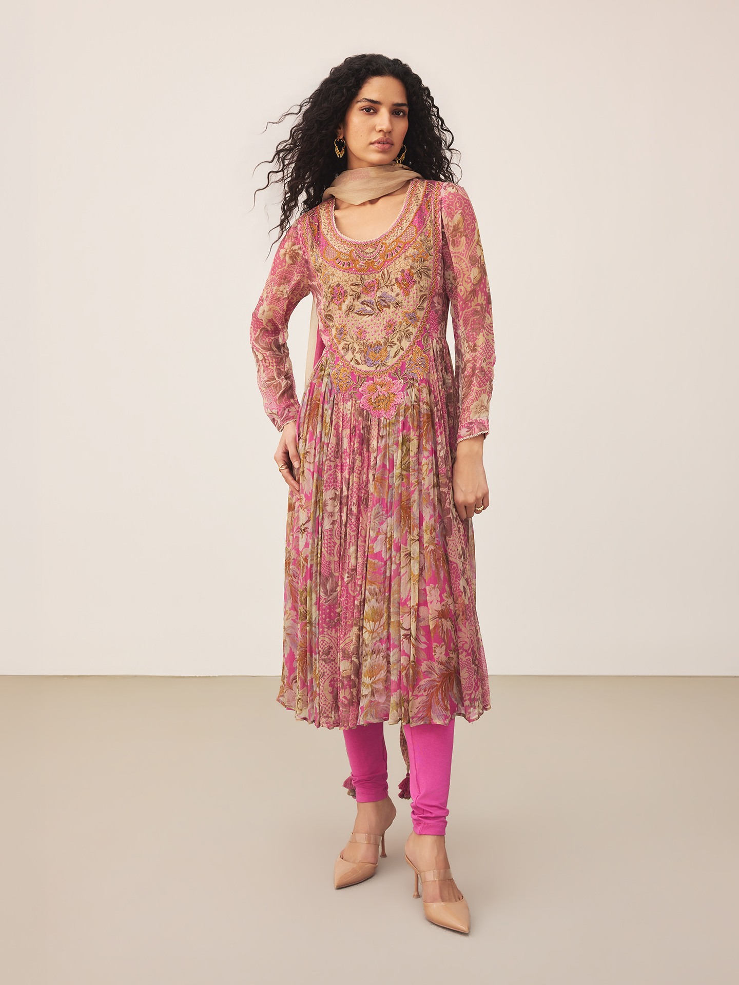 Pink Flowrence Suit Set