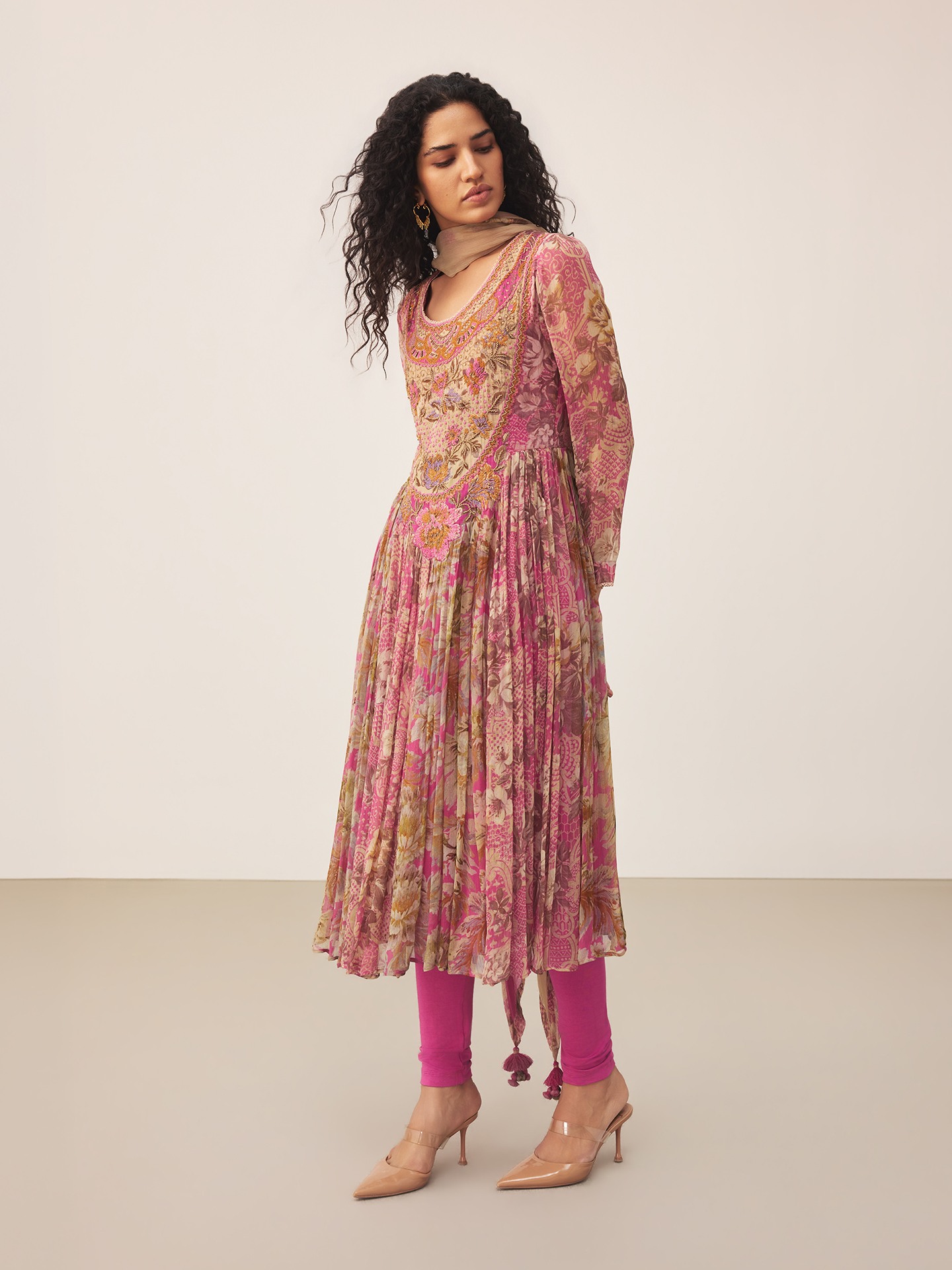 Pink Flowrence Suit Set