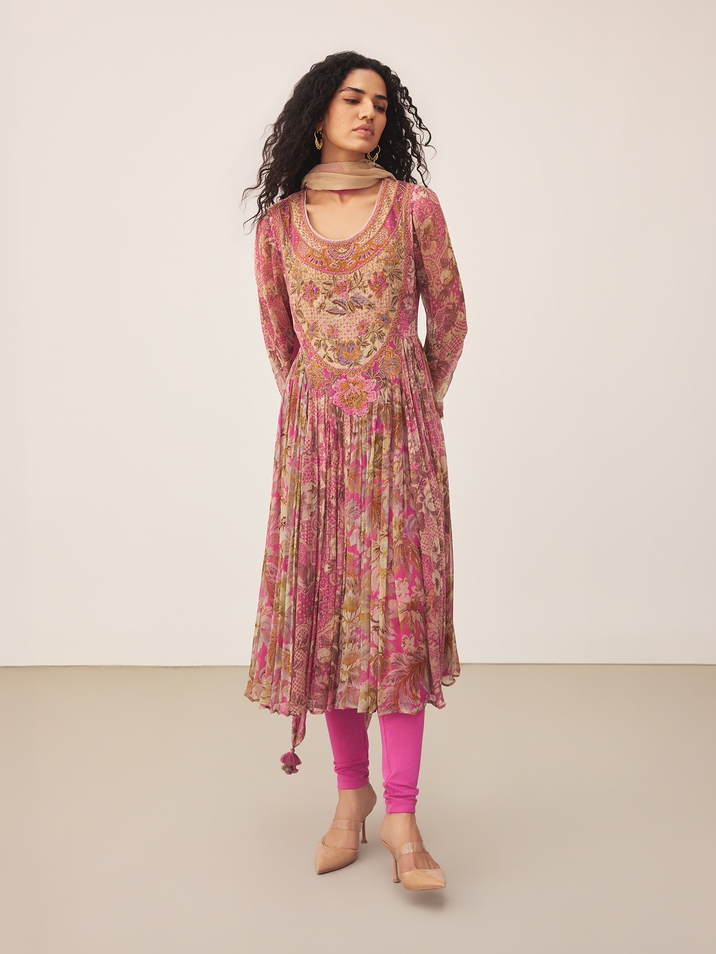 Pink Flowrence Suit Set