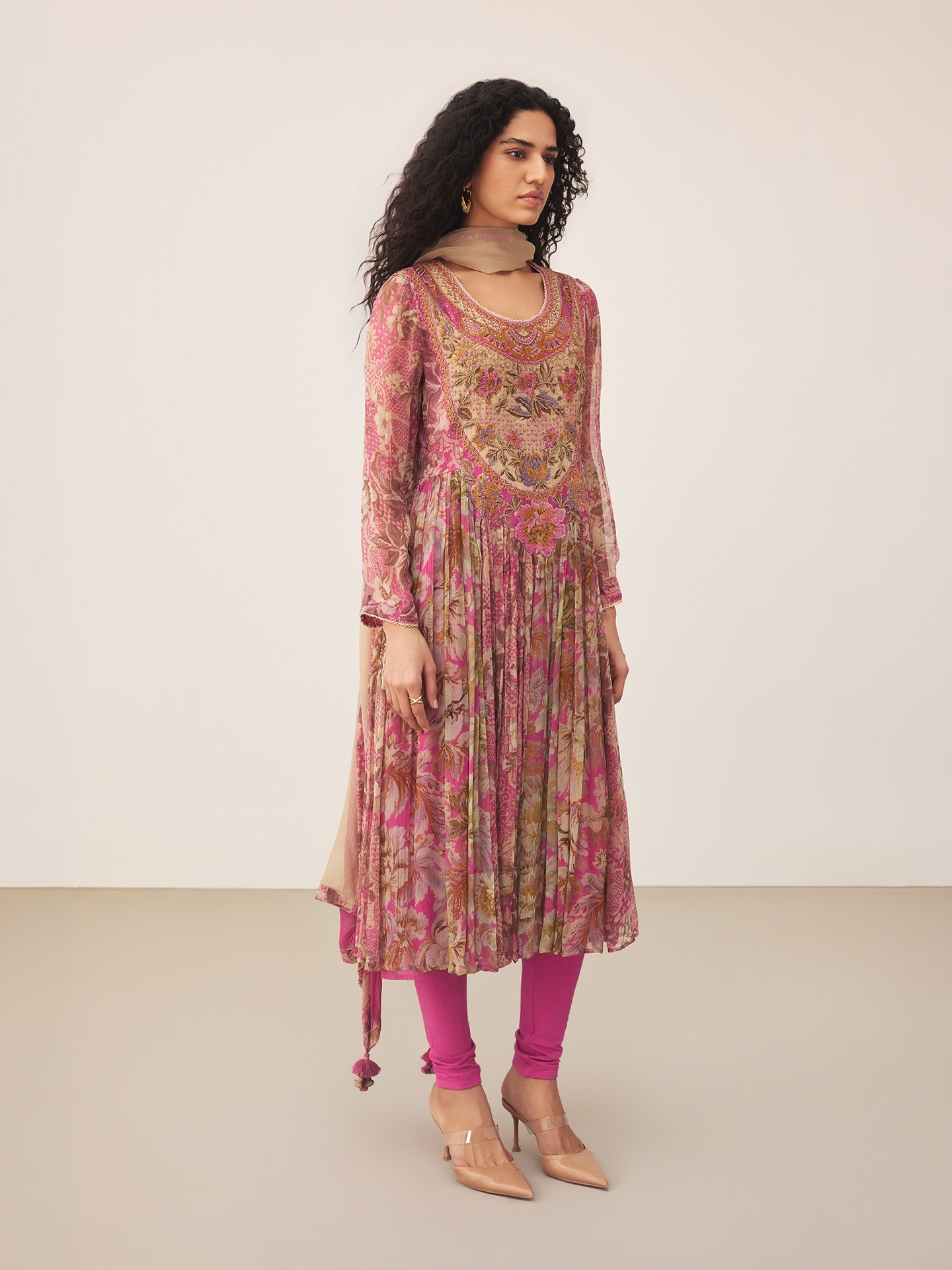 Pink Flowrence Suit Set