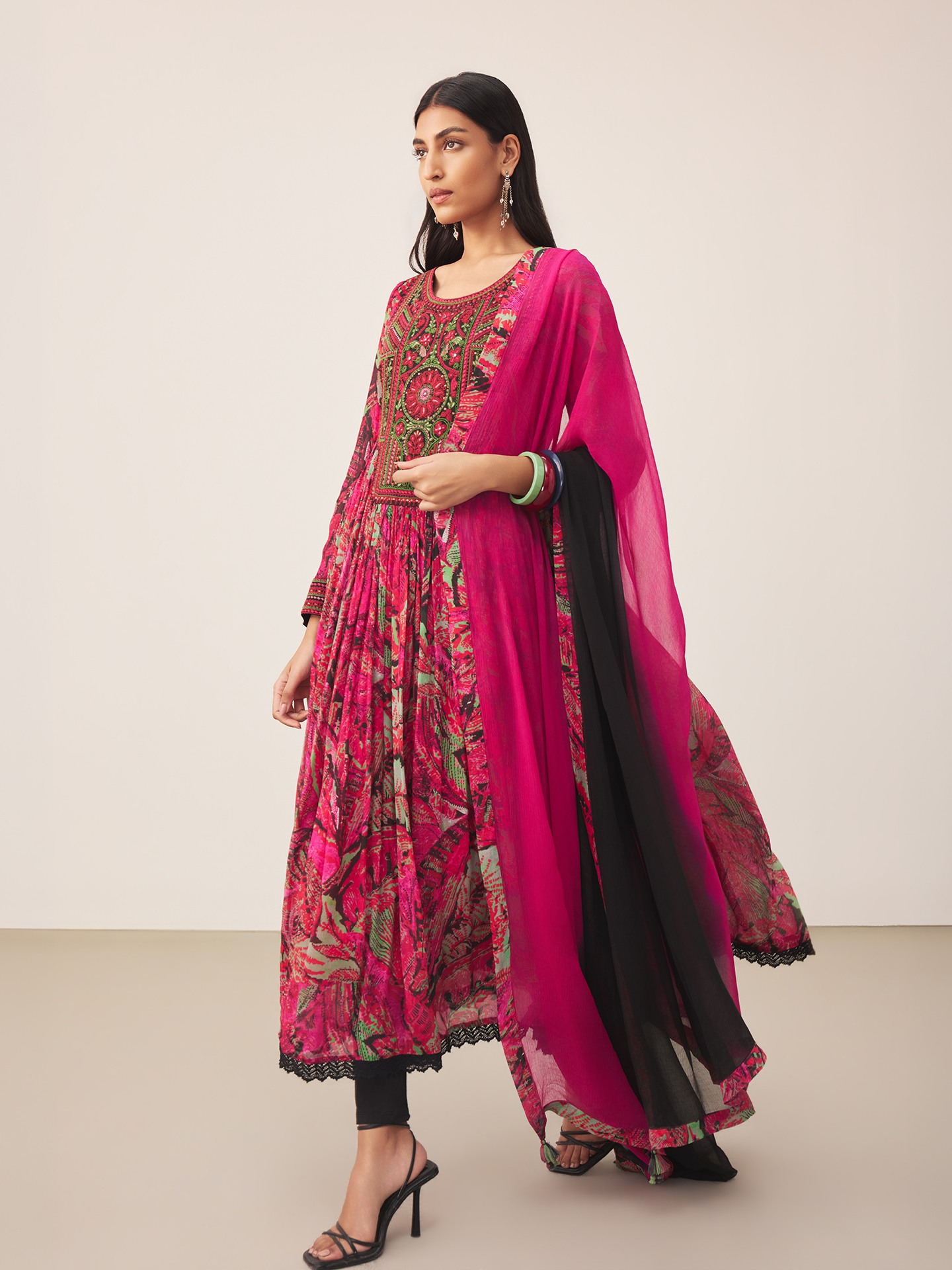 Pink Fiza Suit Set