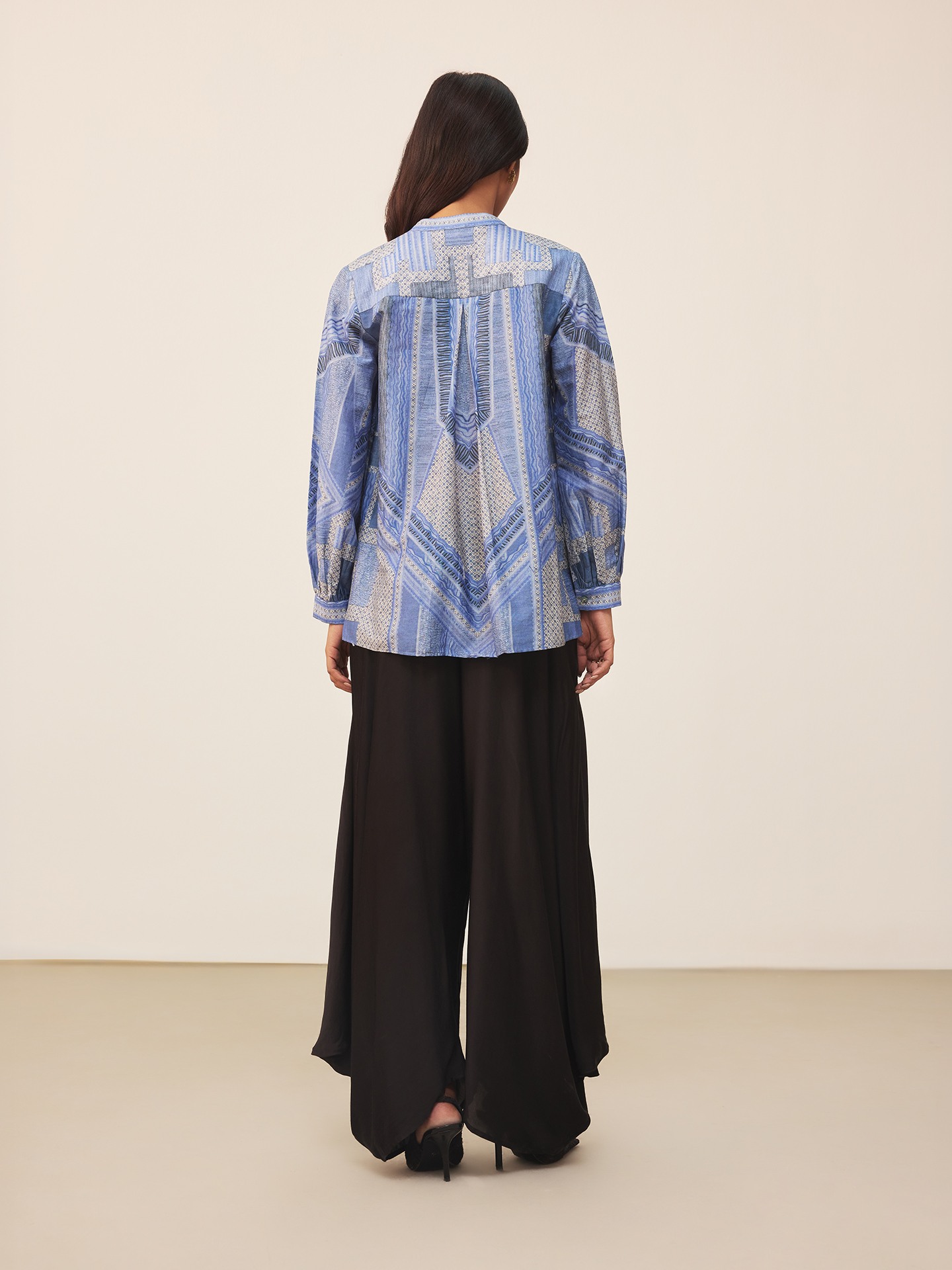 Blue Alifia Kurti