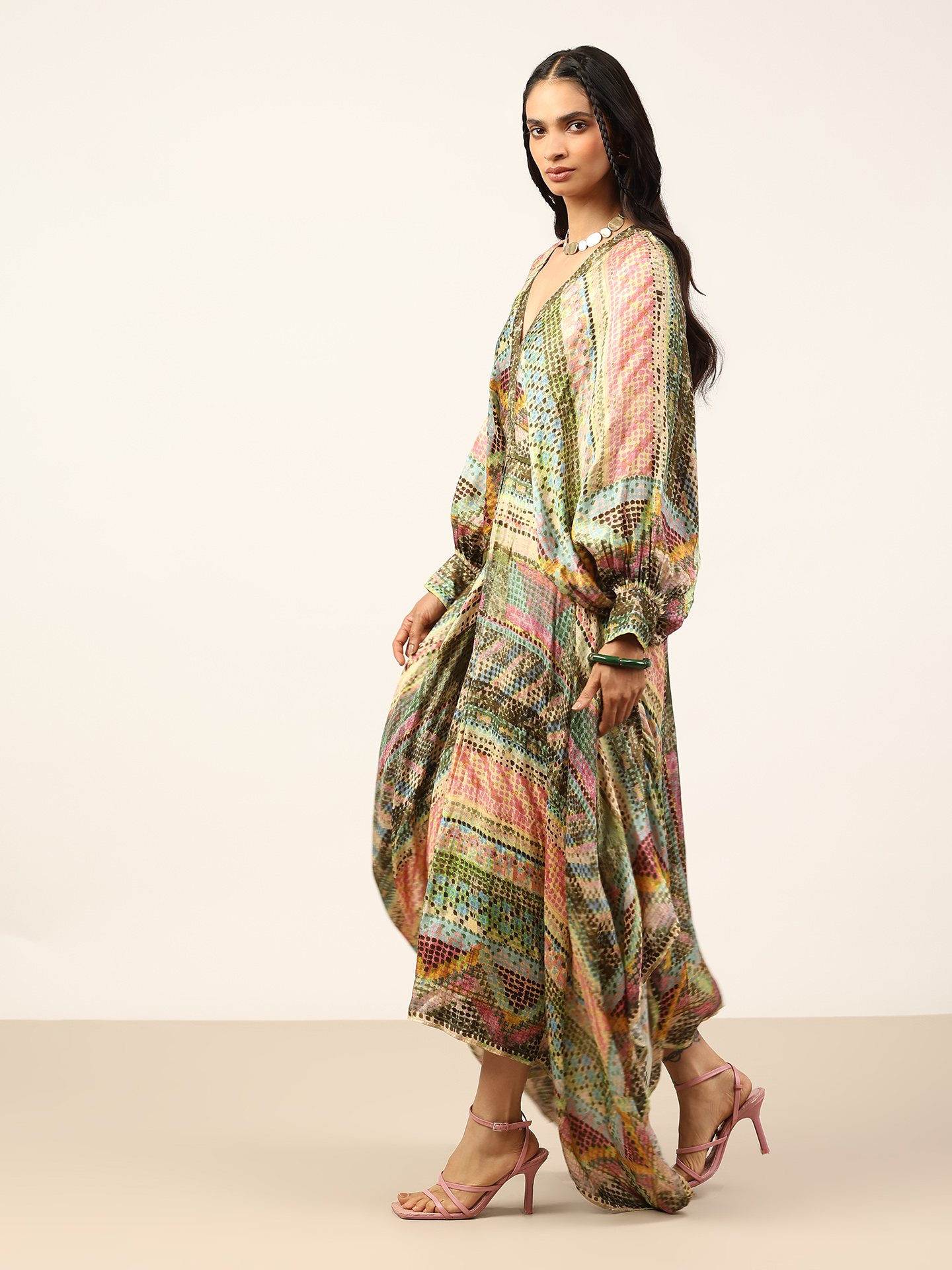 Green Ivyy Long Dress