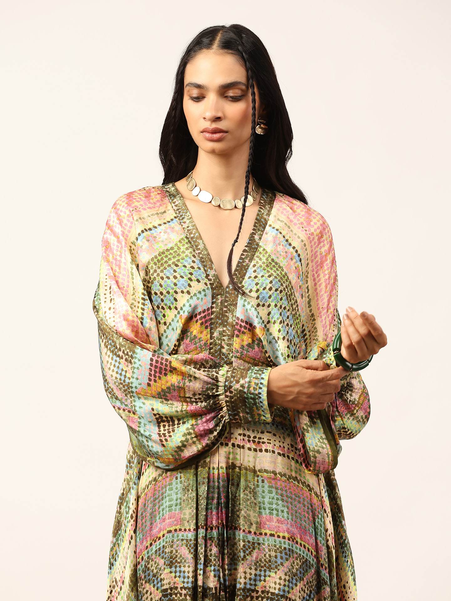 Green Ivyy Long Dress