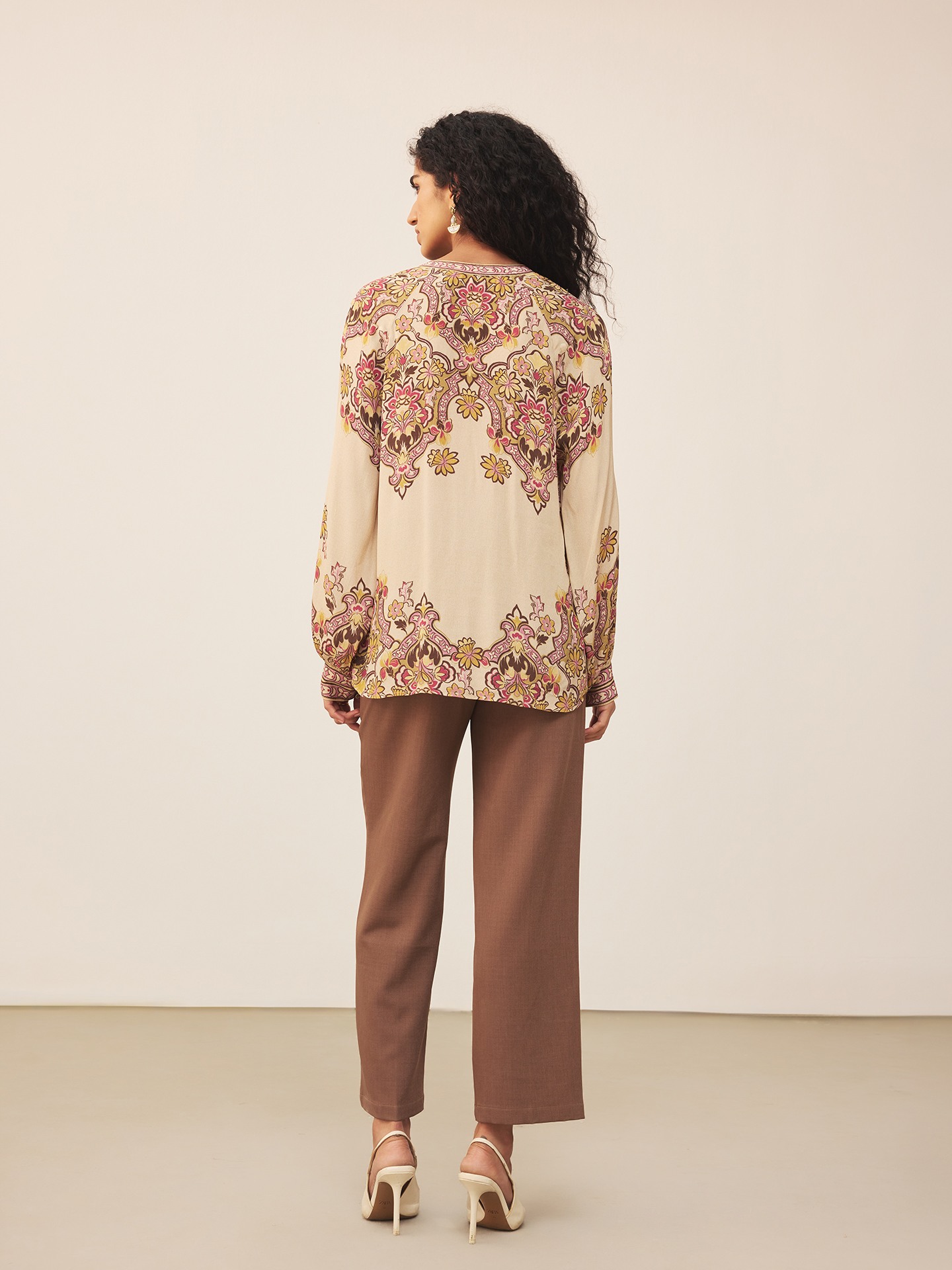 Beige Yukta Shirt
