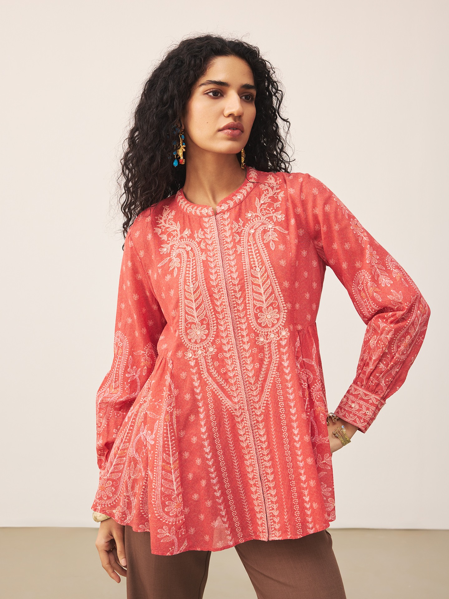 Red Mayaa Kurti