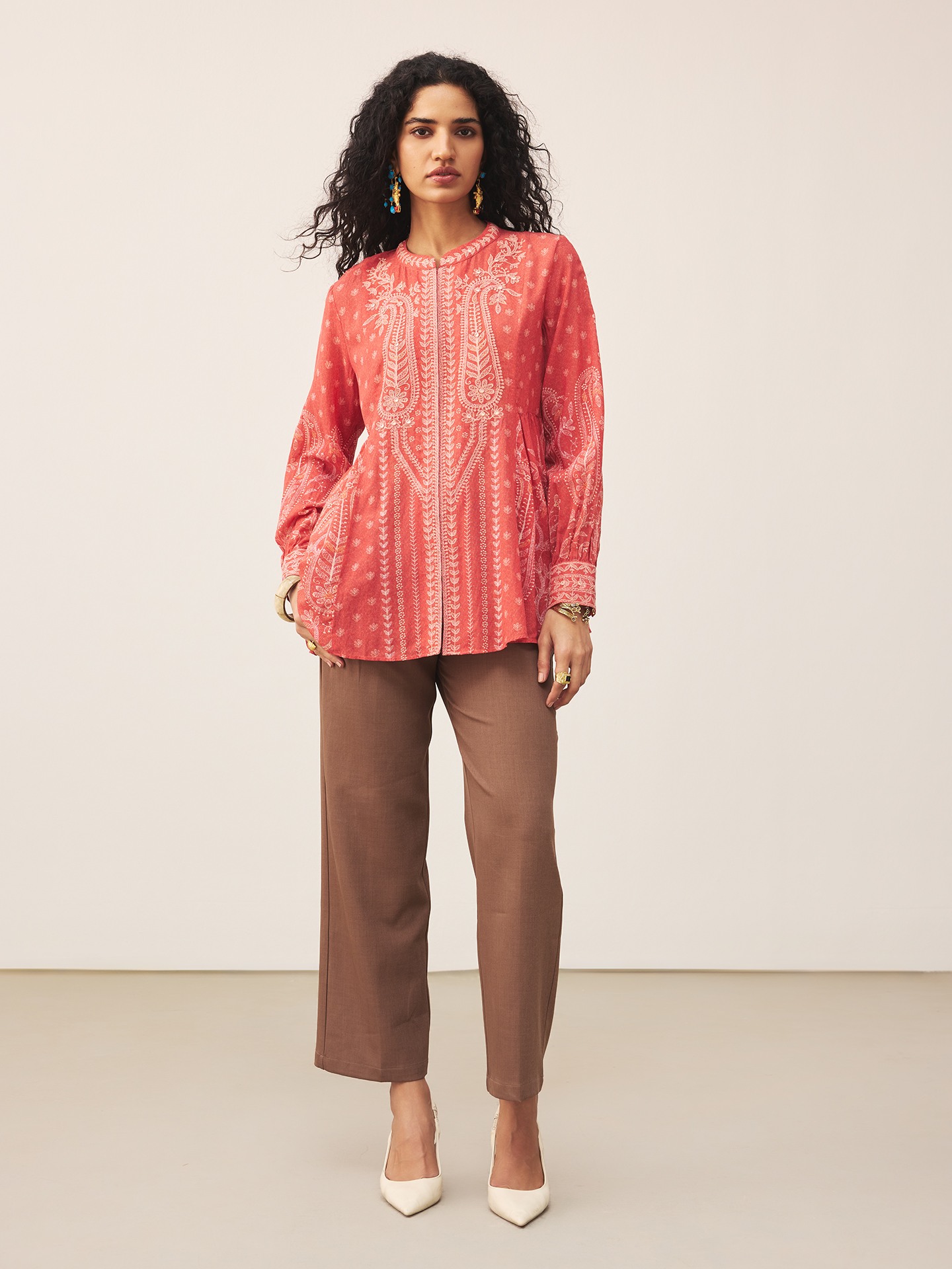 Red Mayaa Kurti