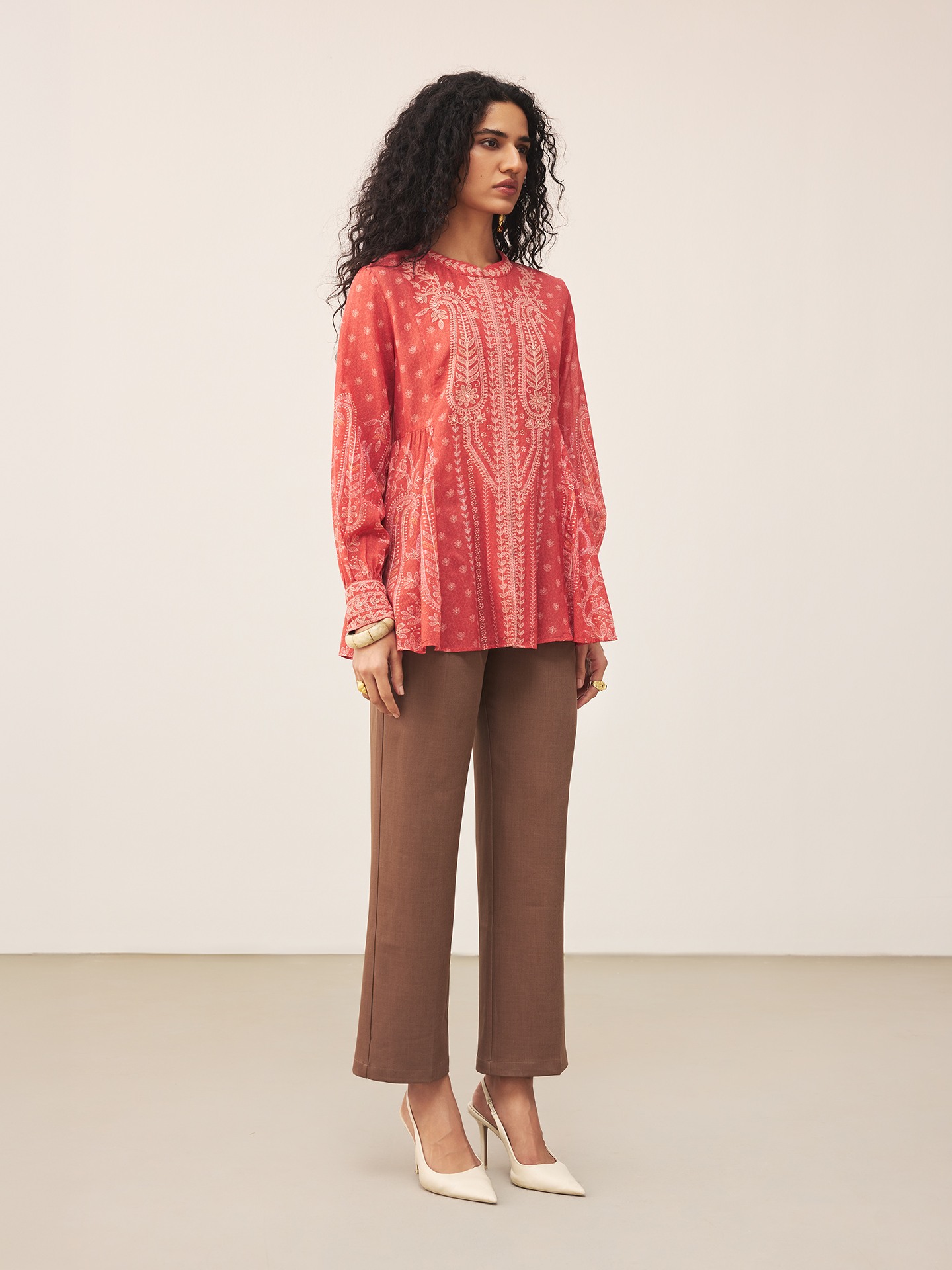 Red Mayaa Kurti