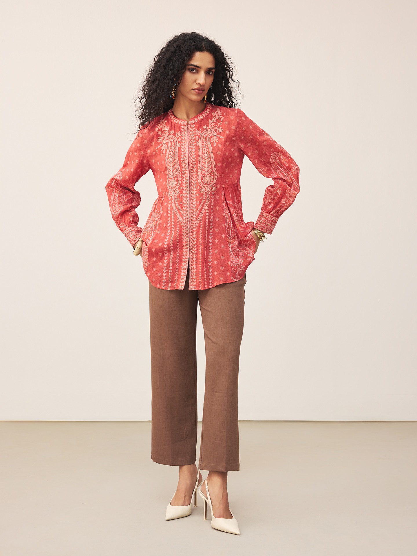 Red Mayaa Kurti