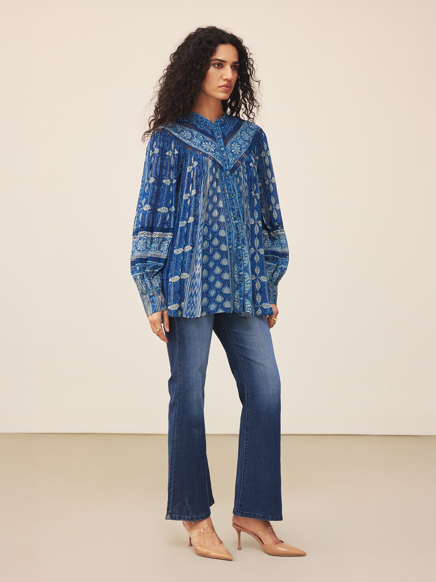 Blue Zunairaa Shirt