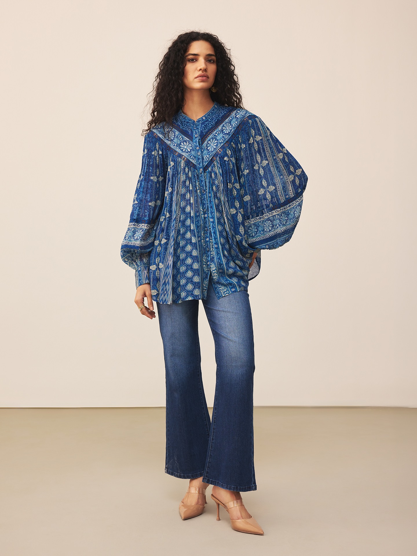 Blue Zunairaa Shirt