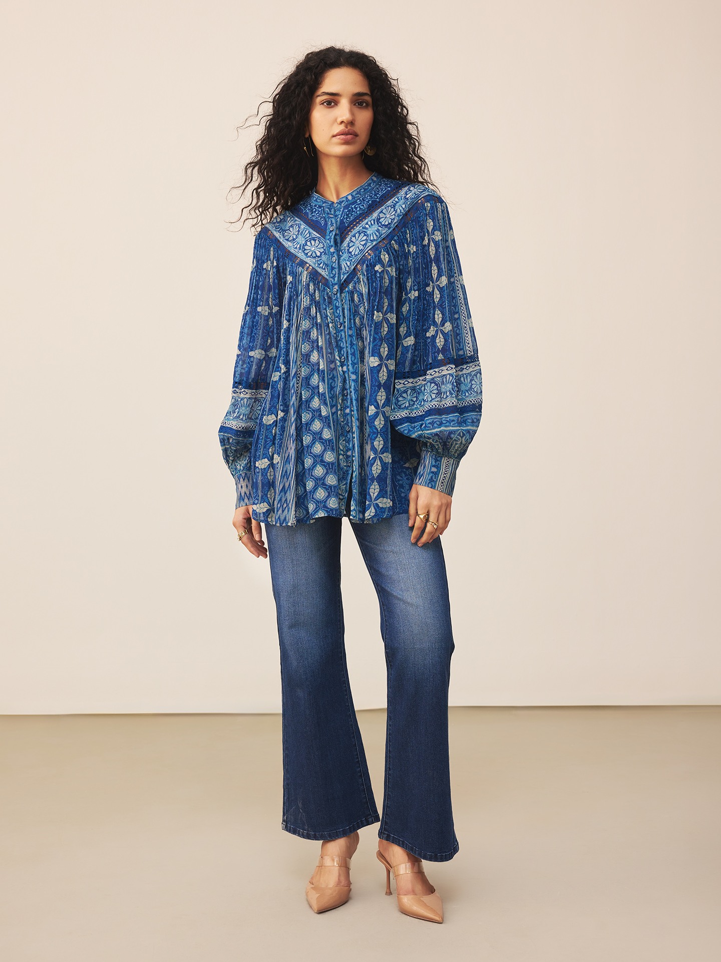 Blue Zunairaa Shirt