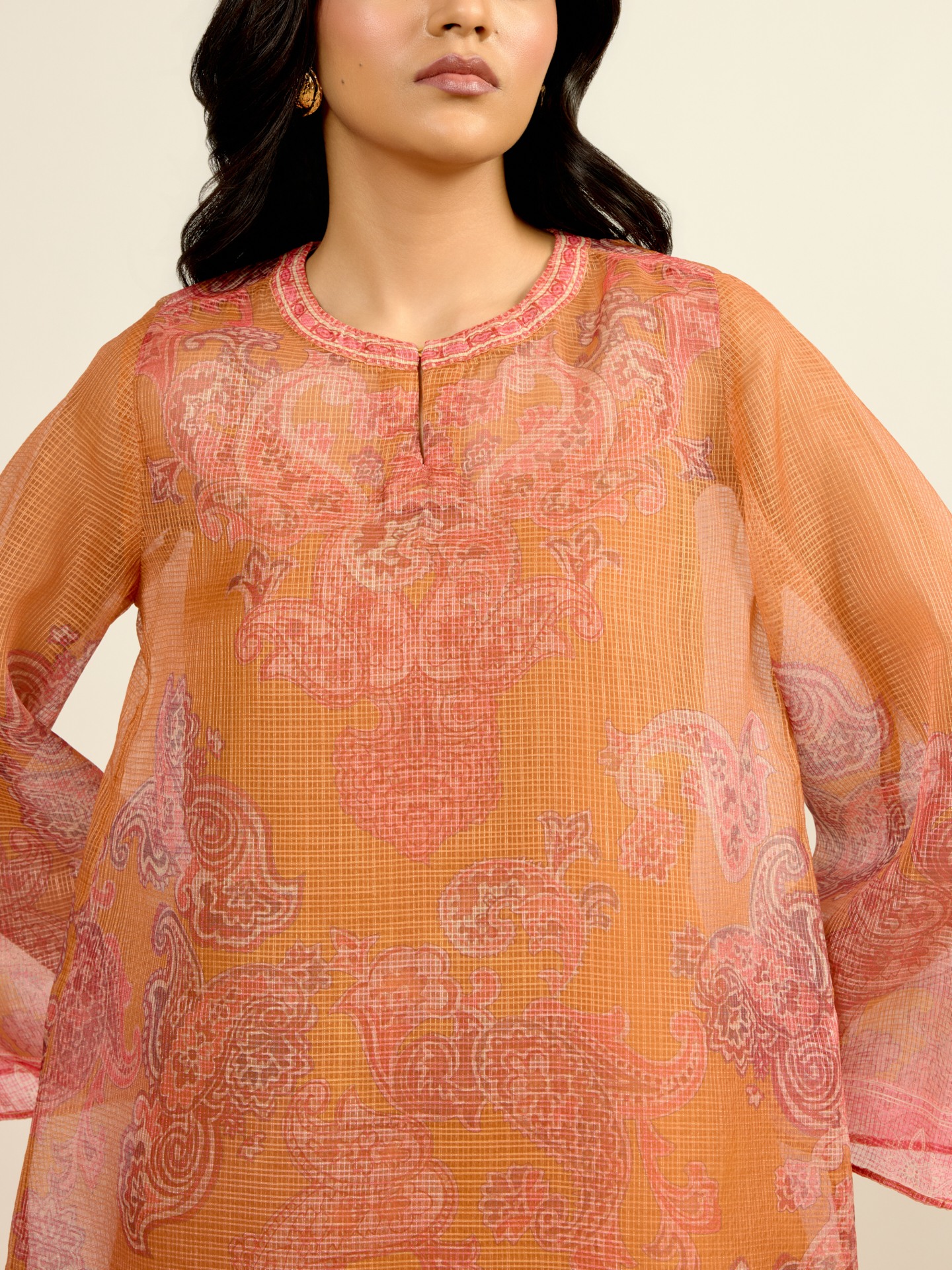 Mustard Tanush Kurti