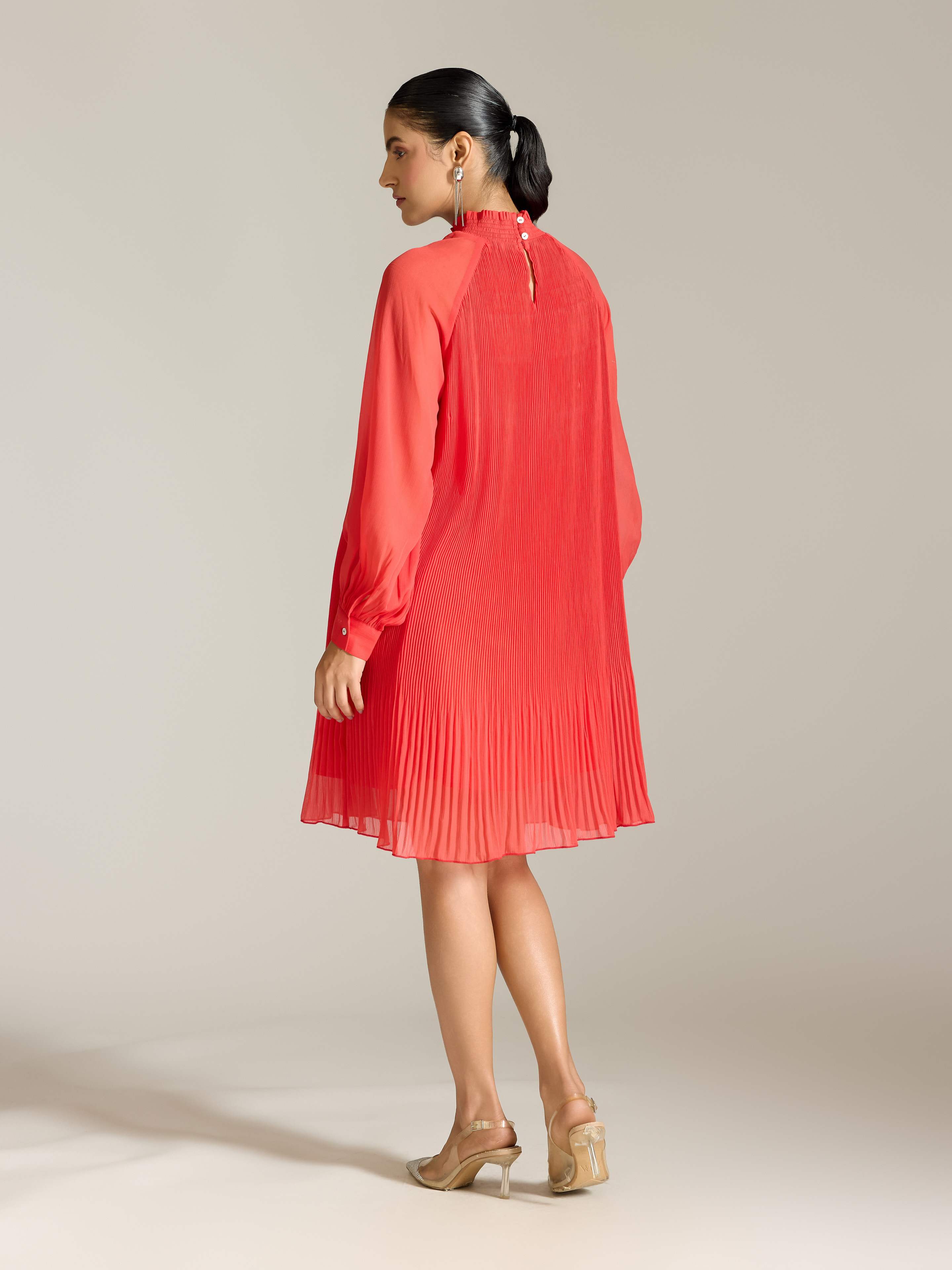 Red Demi Short Dress
