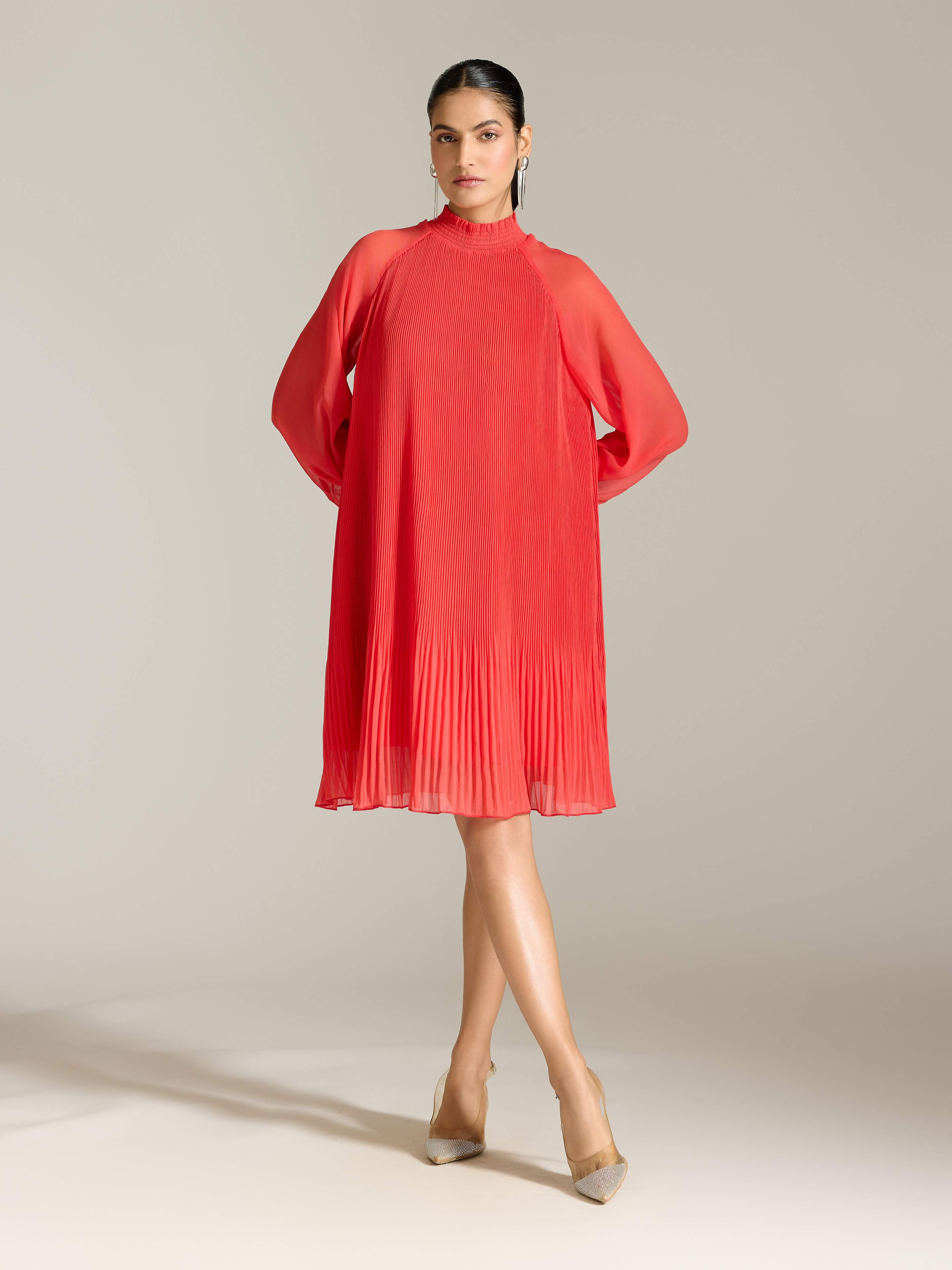 Red Demi Short Dress