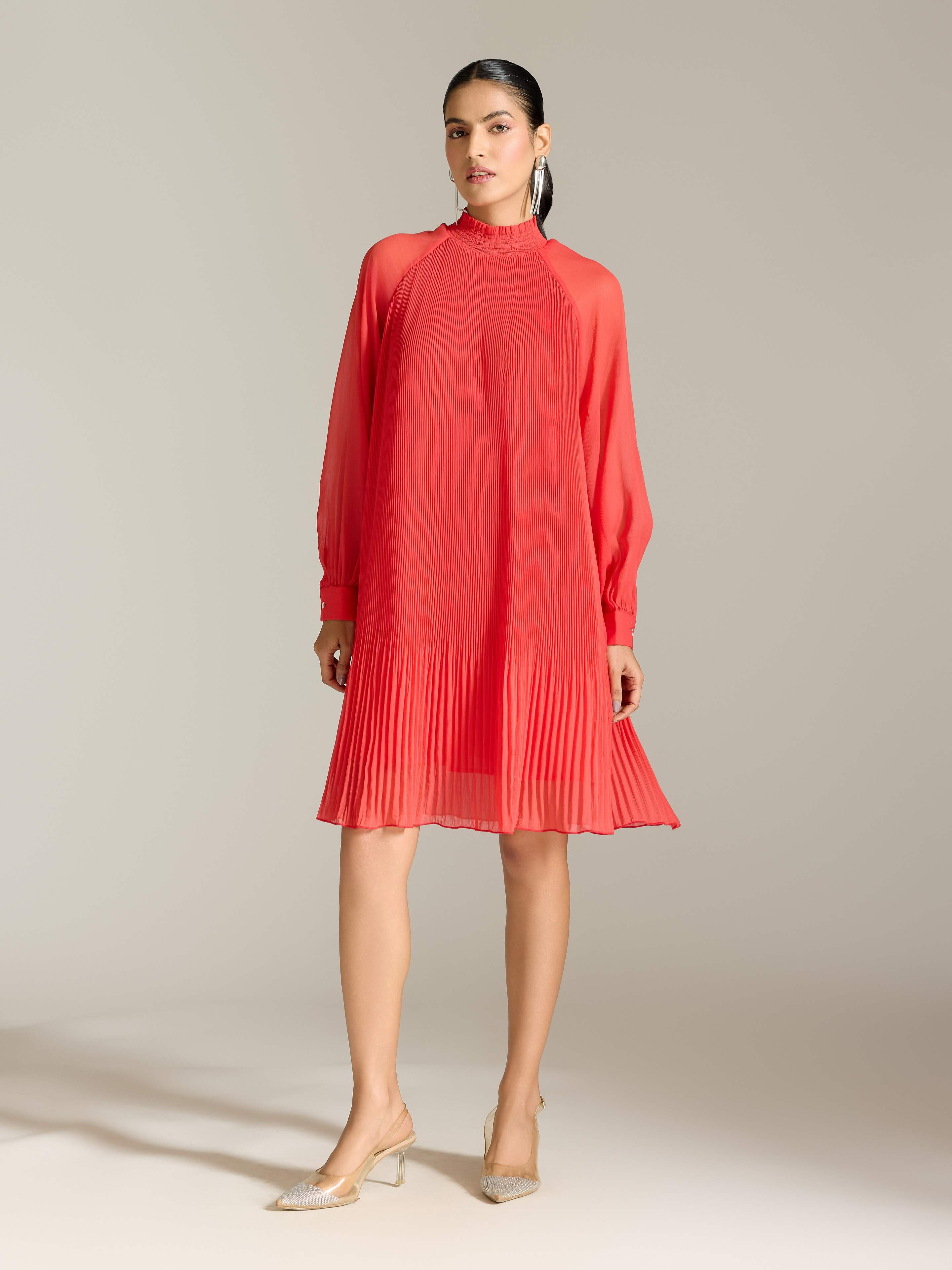 Red Demi Short Dress