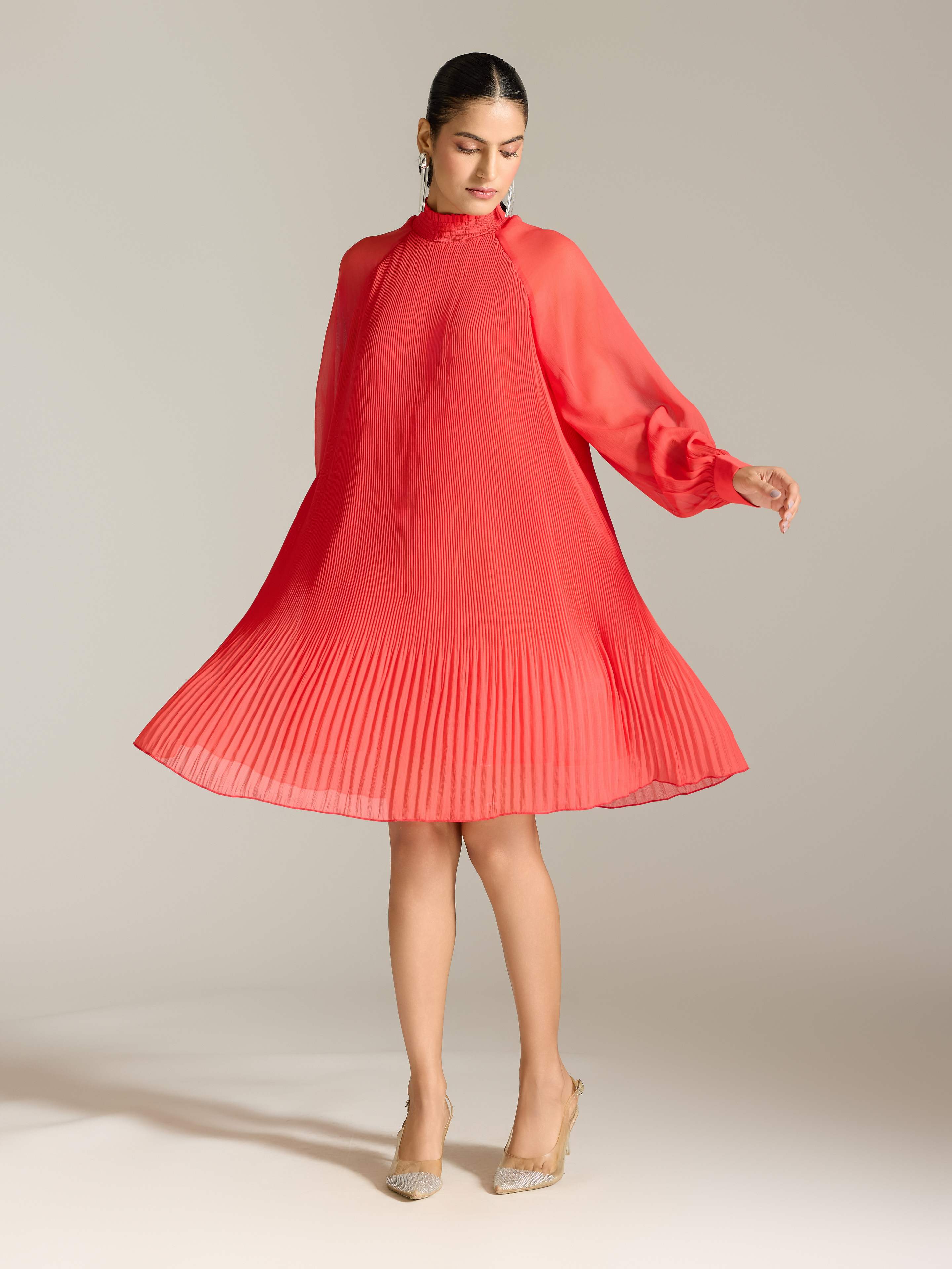 Red Demi Short Dress