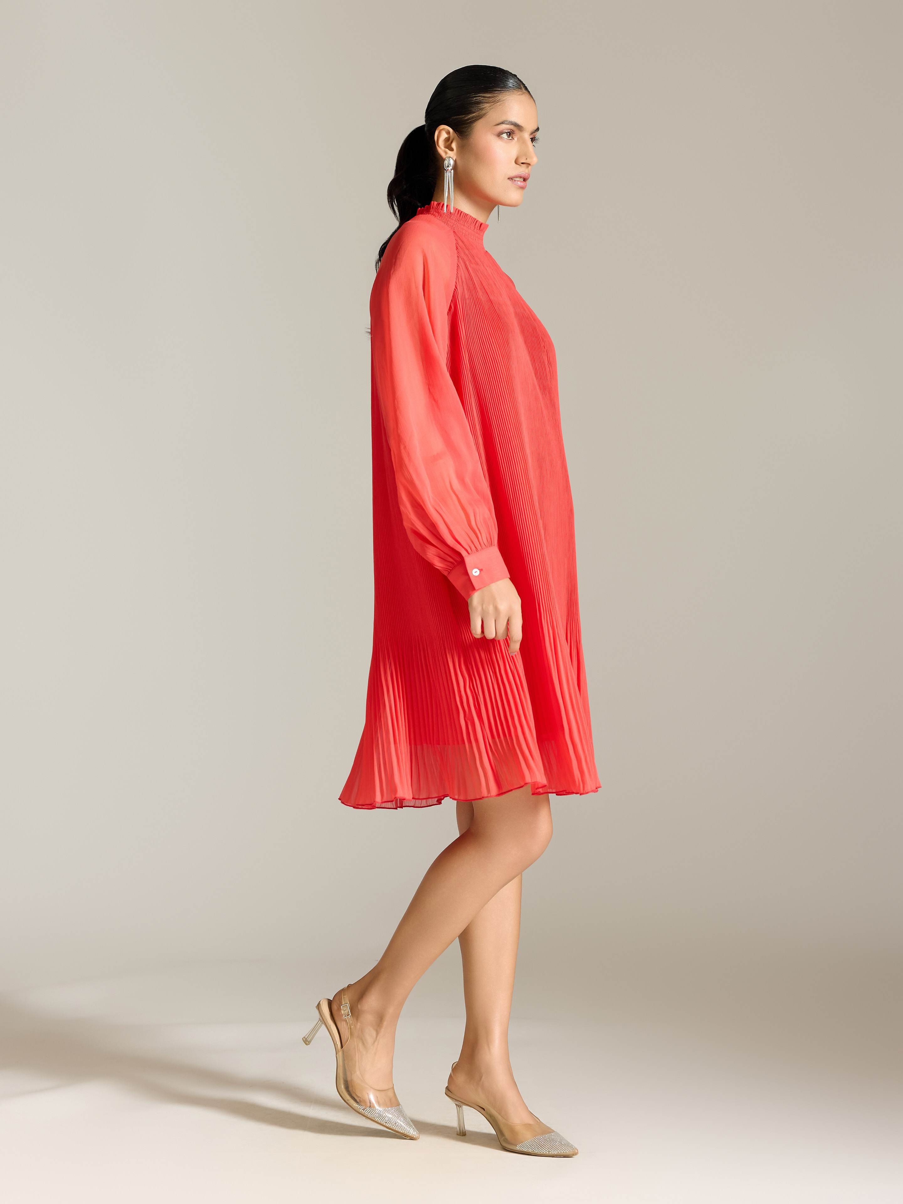 Red Demi Short Dress