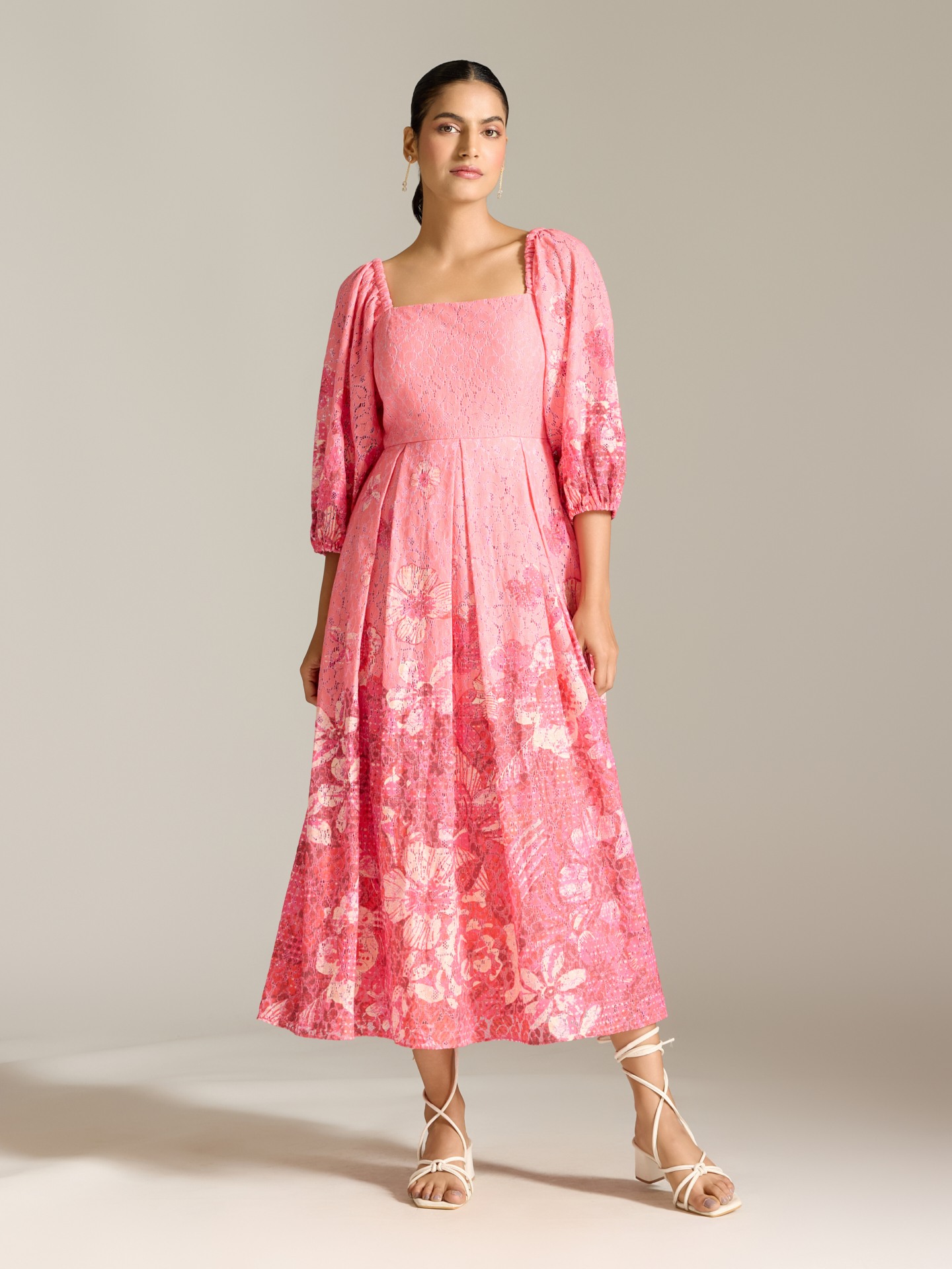 Pink Alicia Long Dress