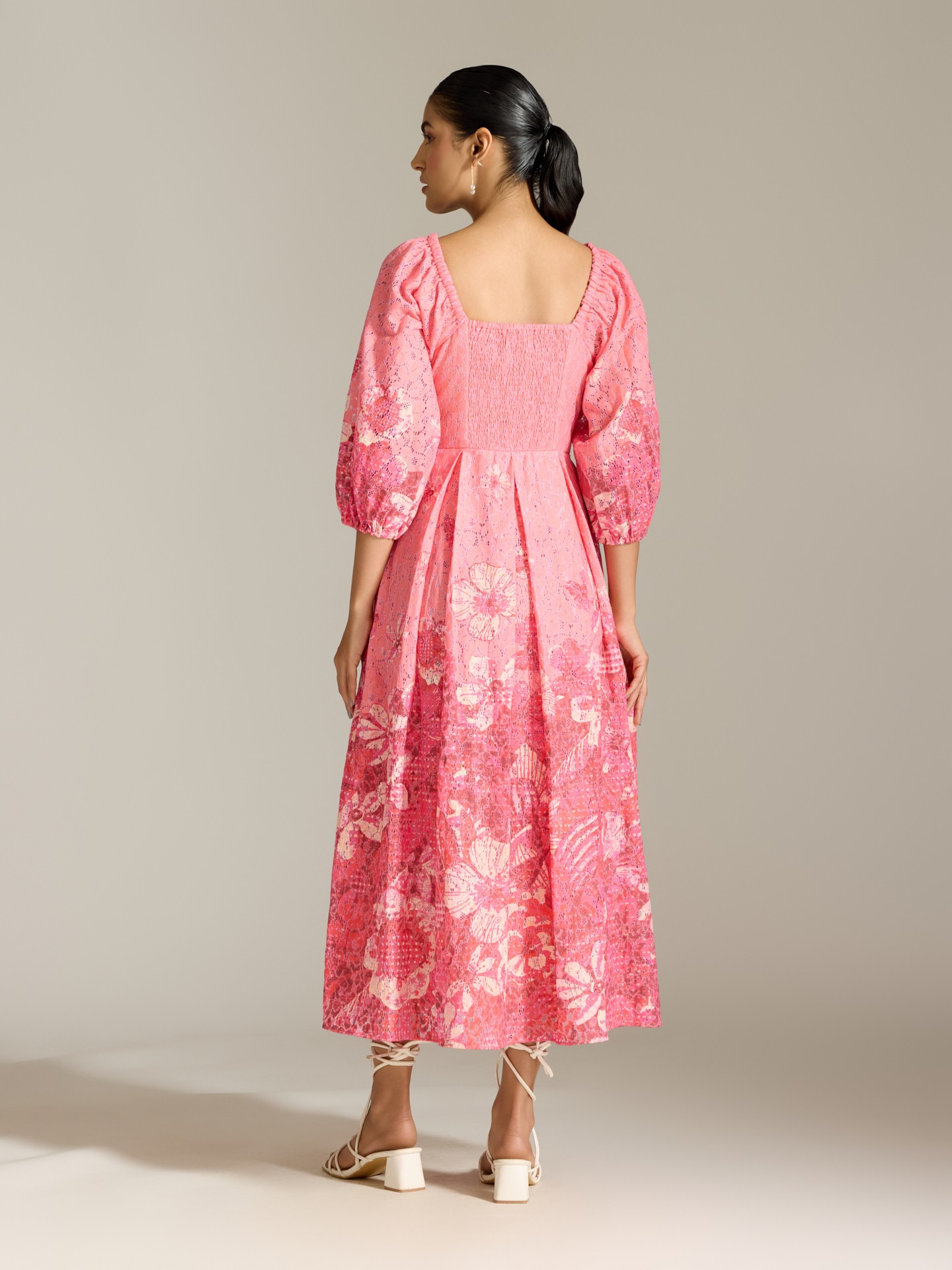 Pink Alicia Long Dress