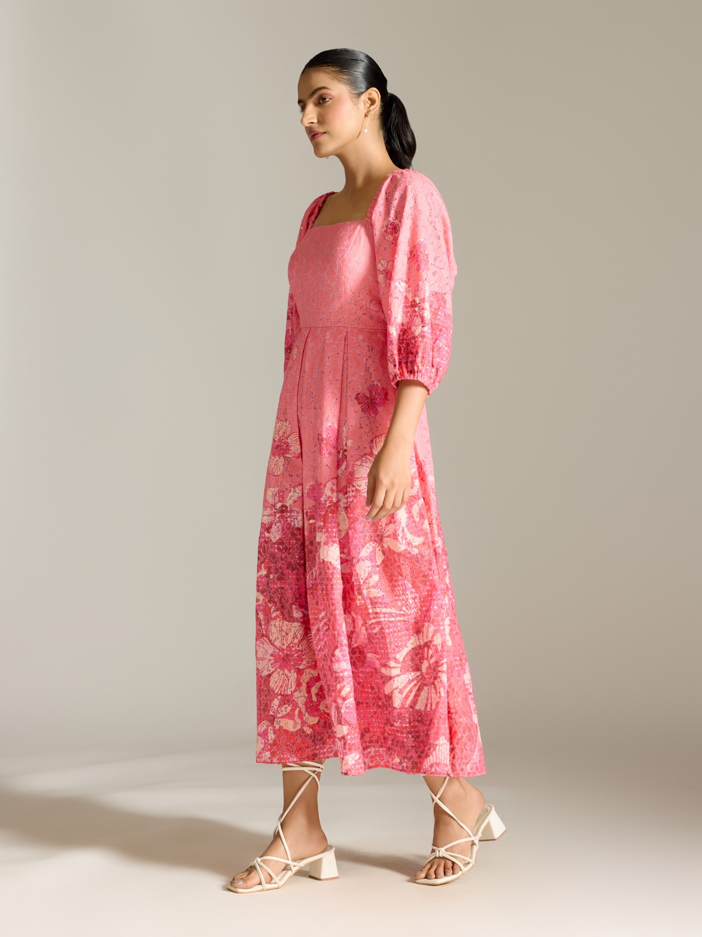 Pink Alicia Long Dress
