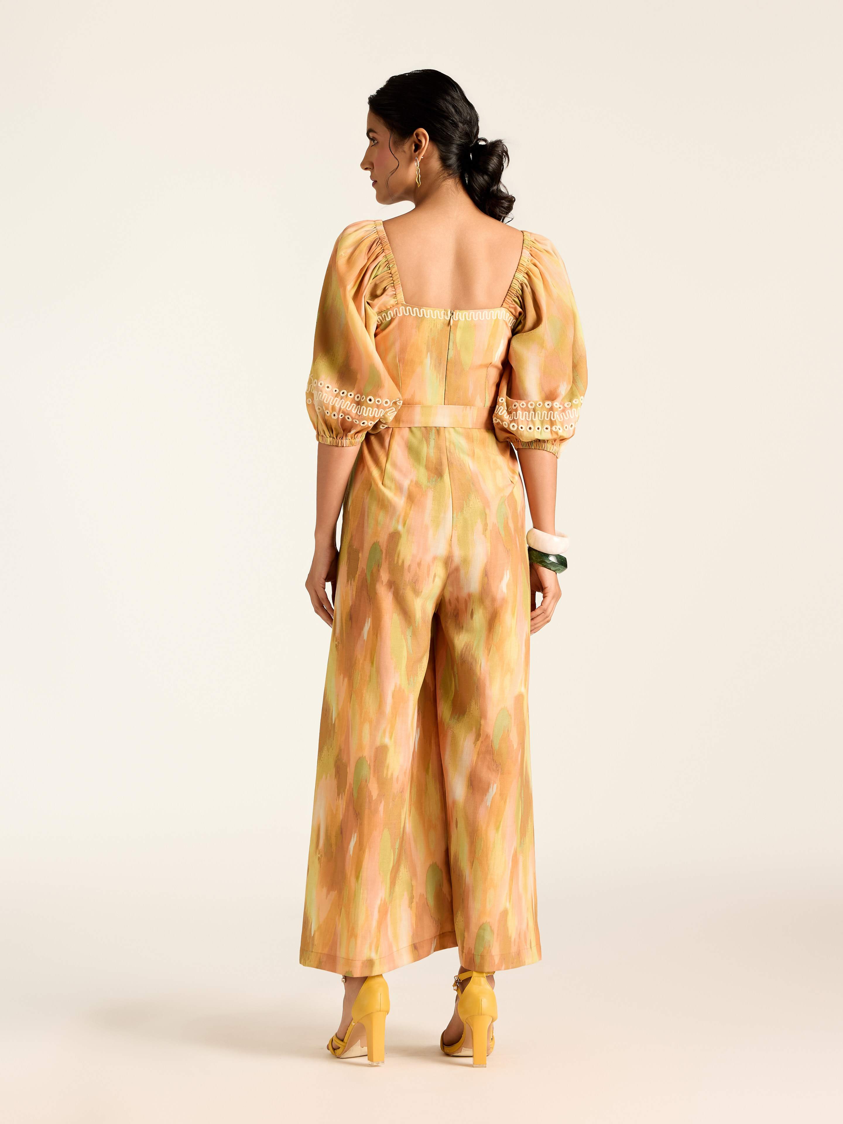 Yellow Tropez Jumpsuit