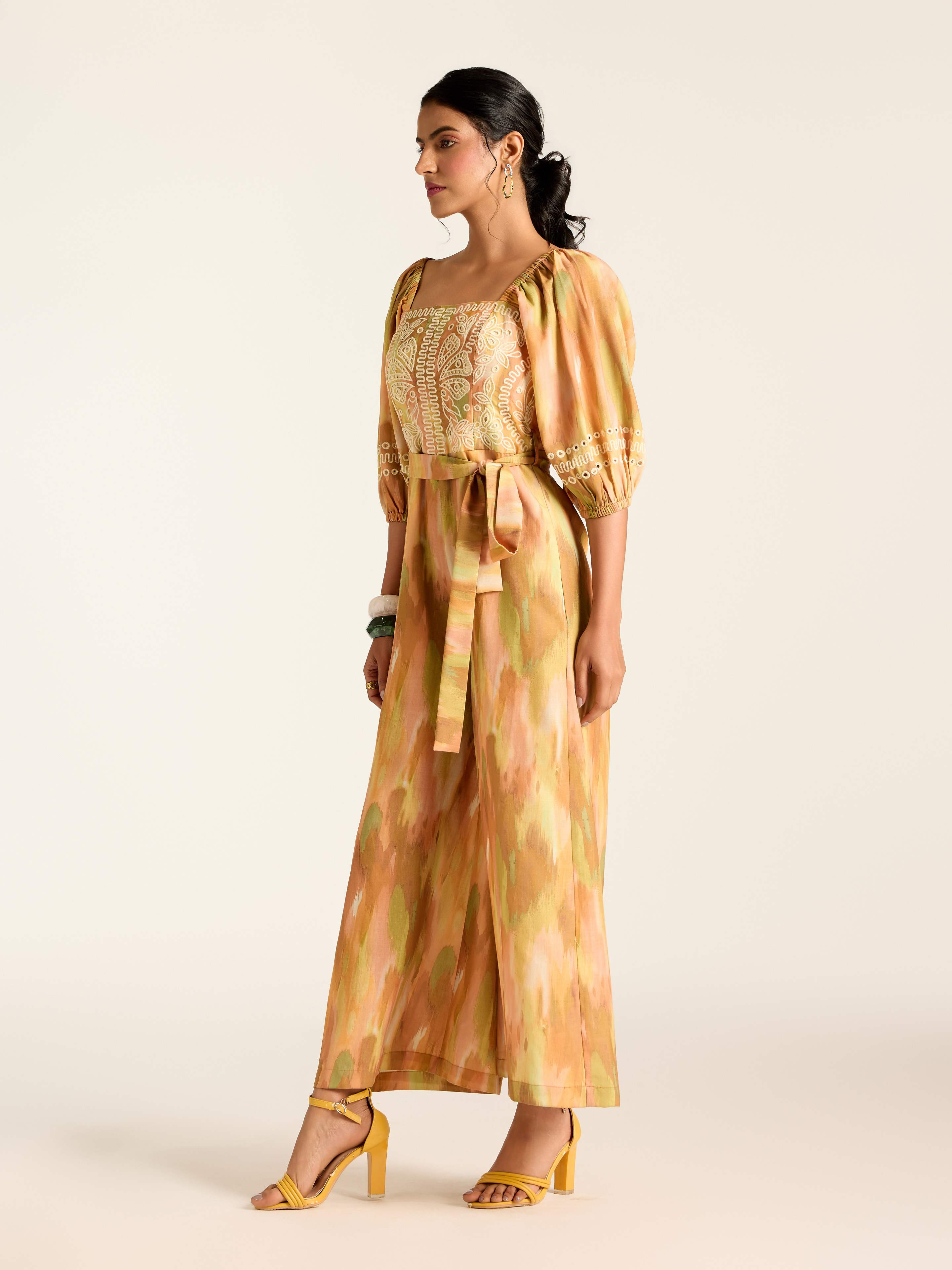 Yellow Tropez Jumpsuit