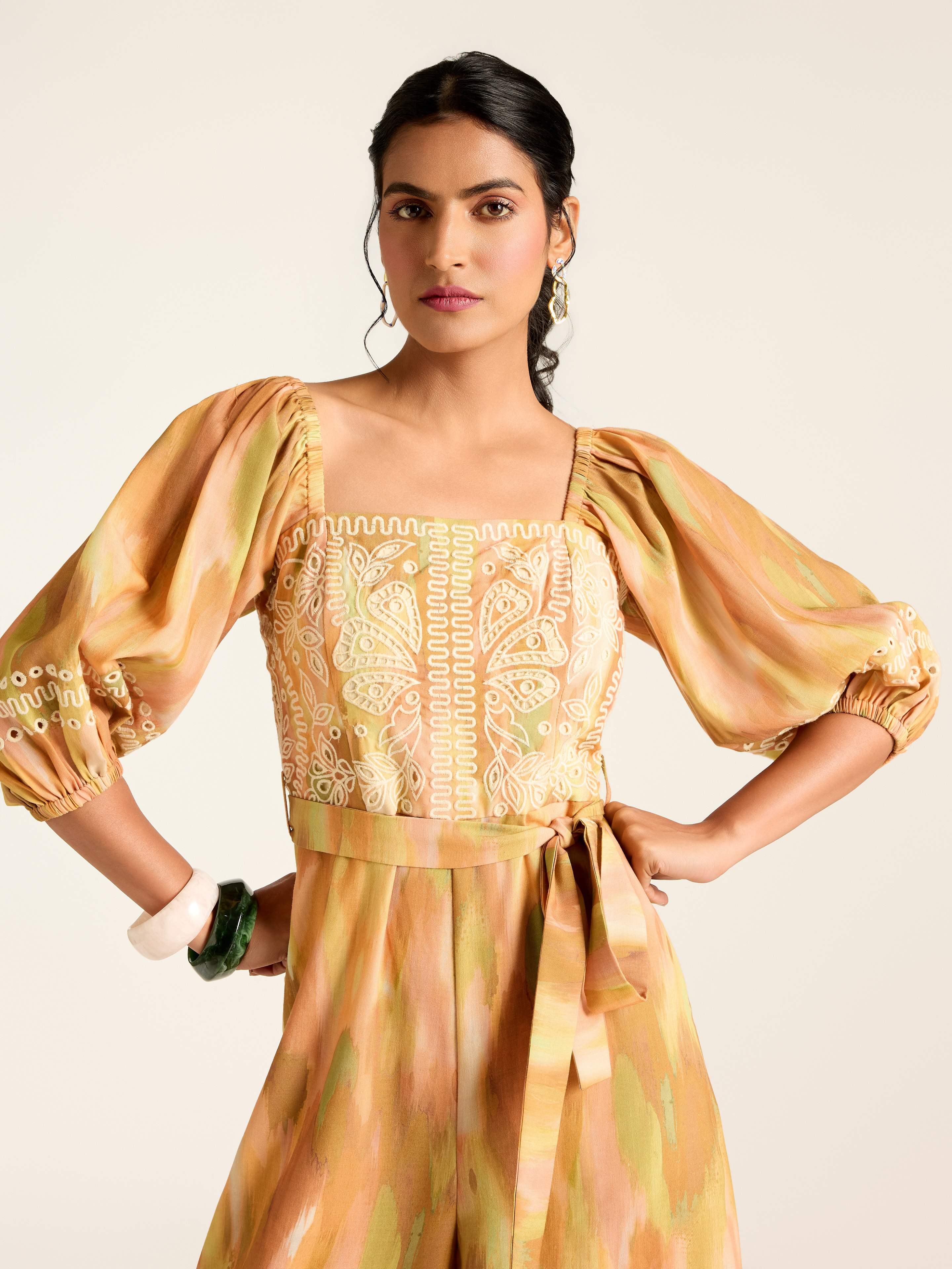 Yellow Tropez Jumpsuit